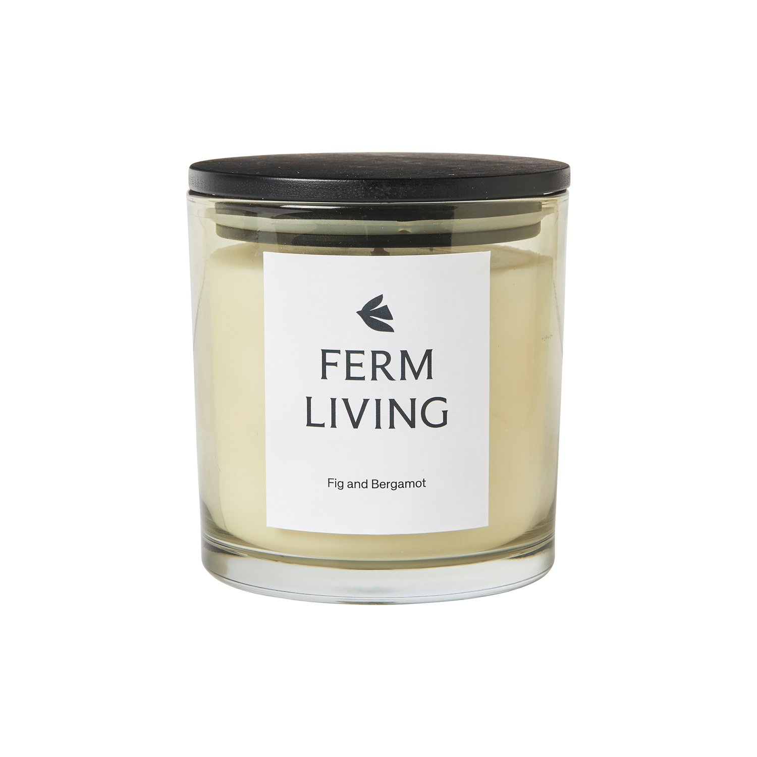Ferm Living - Bougie parfumée Vitto - Blanc - Cire de colza
