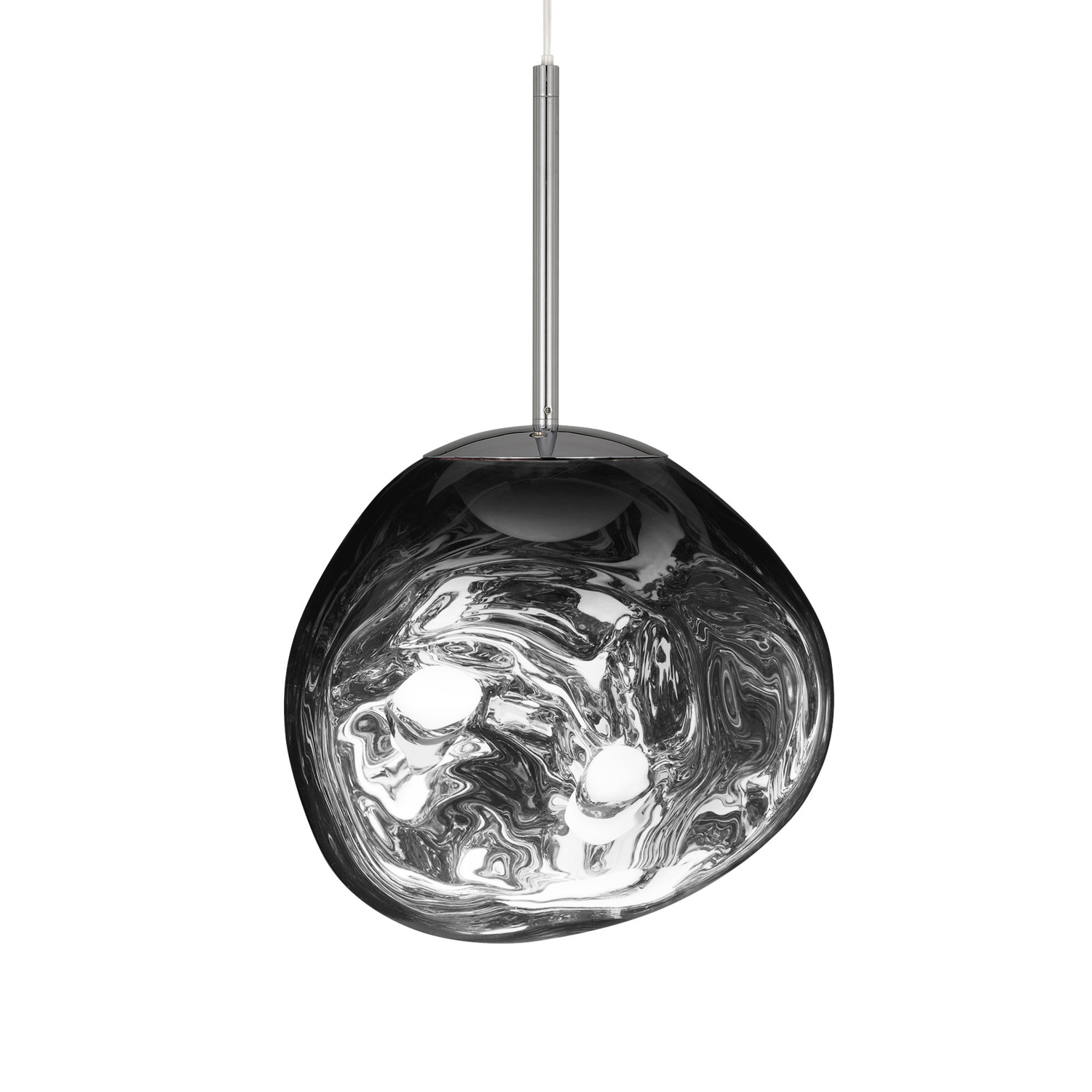 Tom Dixon Silver - Pendant Melt - Polycarbonate - Designer