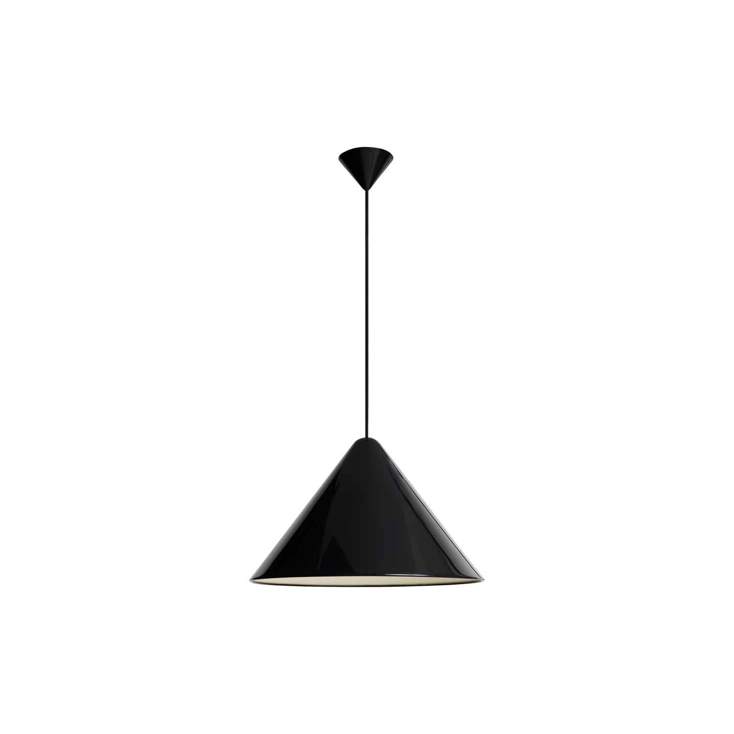 Hay Black - Pendant Compass - Lacquered Aluminium - Designer Julien Renault Size 43