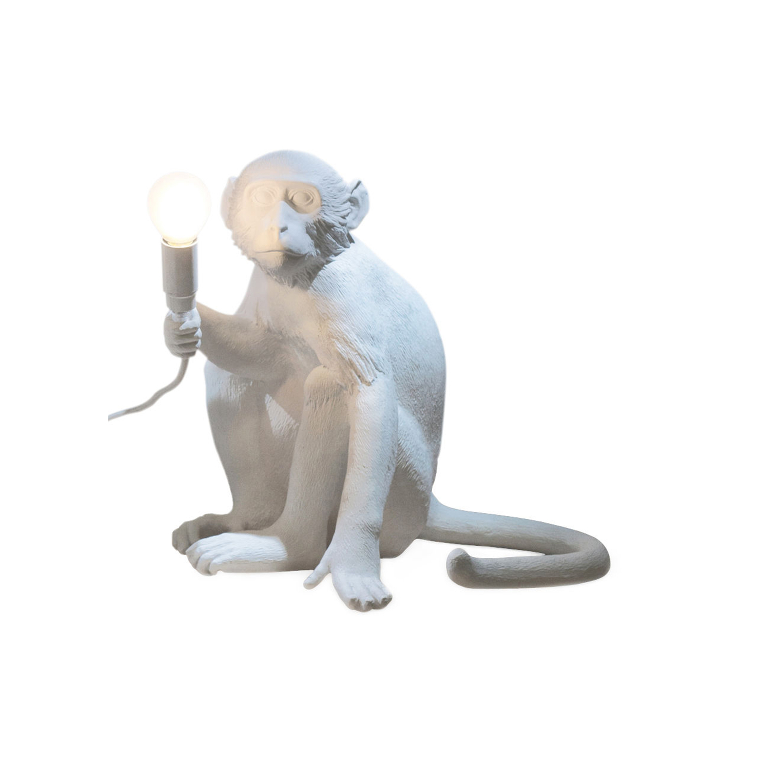 Seletti - Table Lamp Animaux - White - Resin - Designer Marcantonio