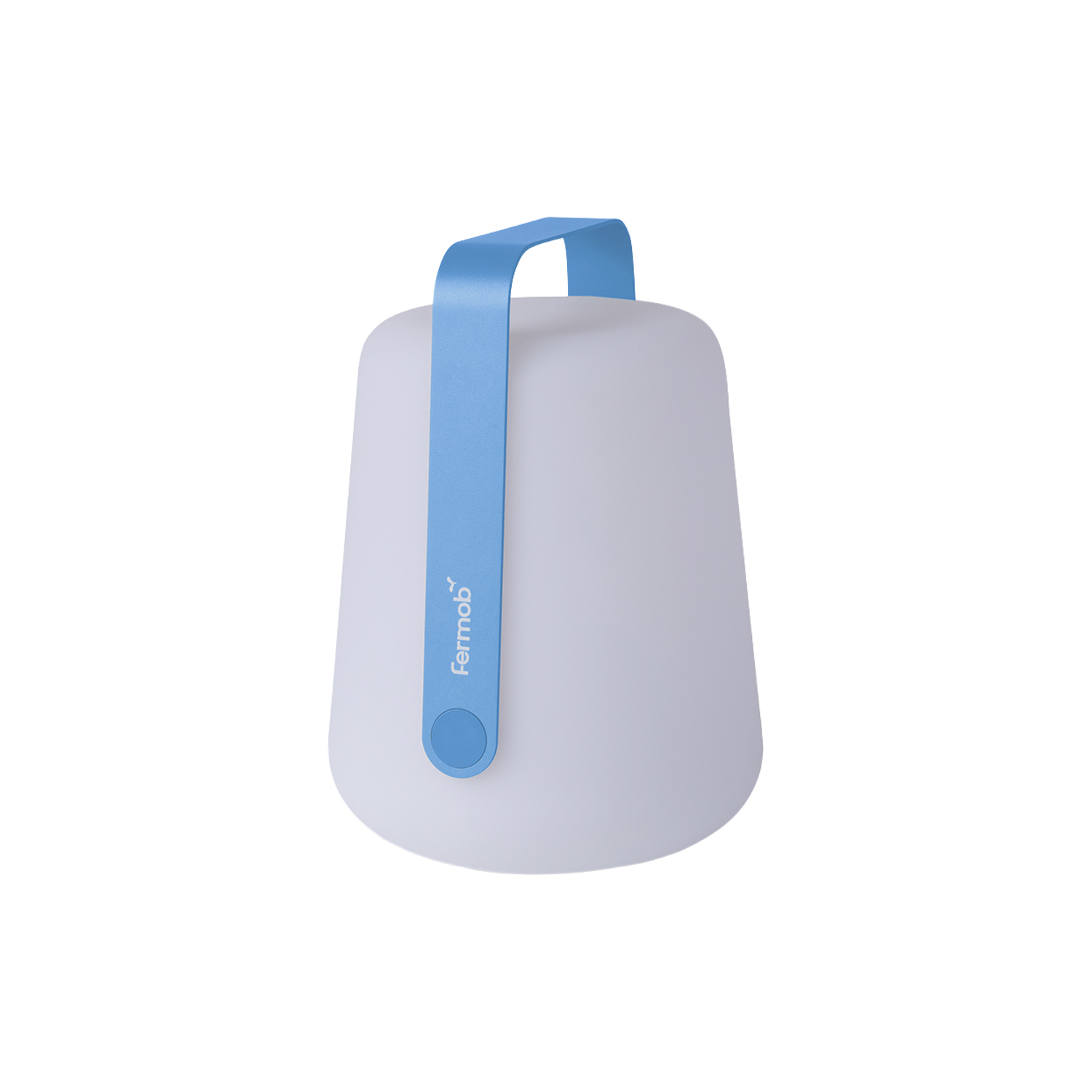 Fermob - Wireless Rechargeable Outdoor Lamp Balad - Blue - Polythene - Designer Tristan Lohner