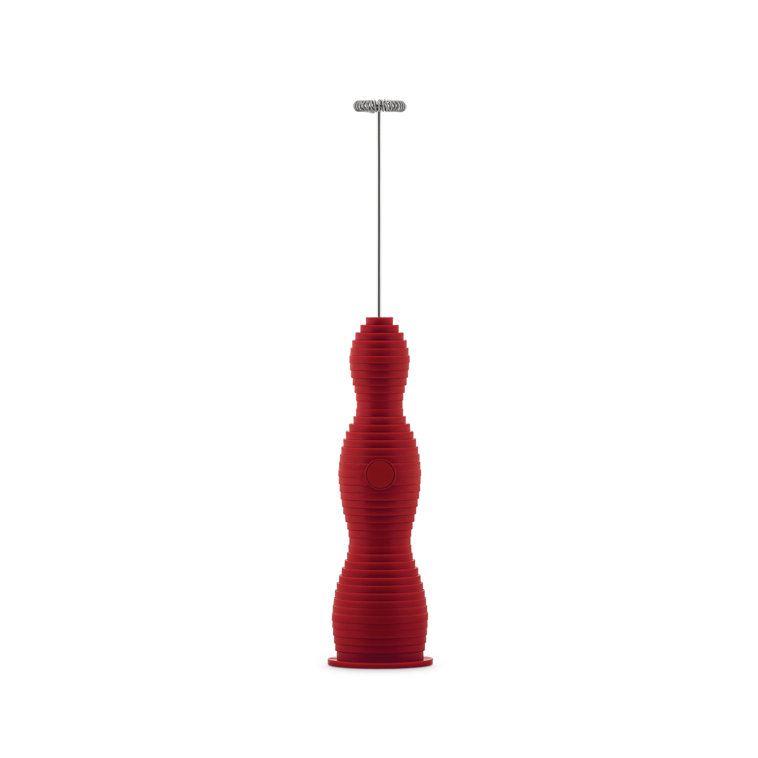 Alessi - Milchaufschäumer Pulcina - Rot - Abs - Designer Michele De Lucchi