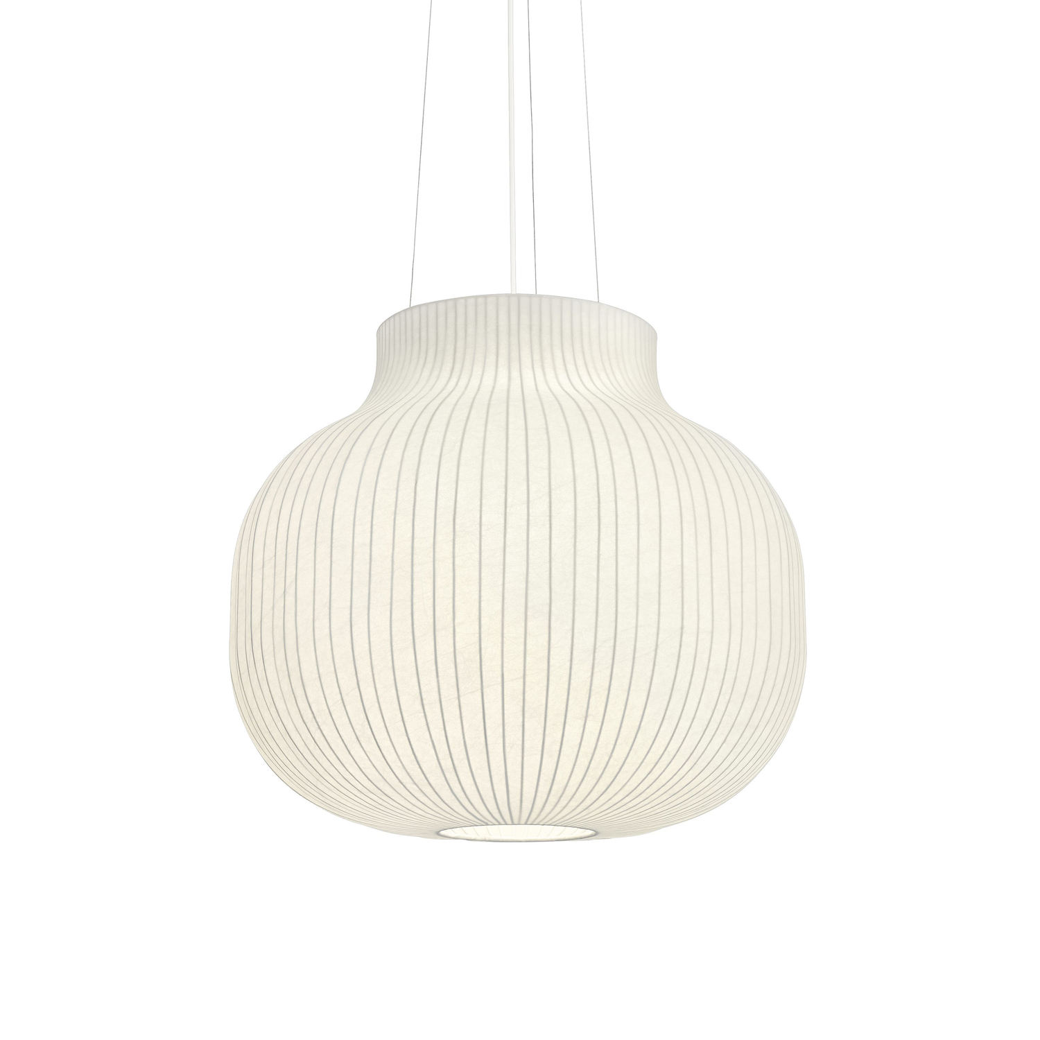 Muuto White - Pendant Strand - Cocoon Resin - Designer Benjamin Hubert