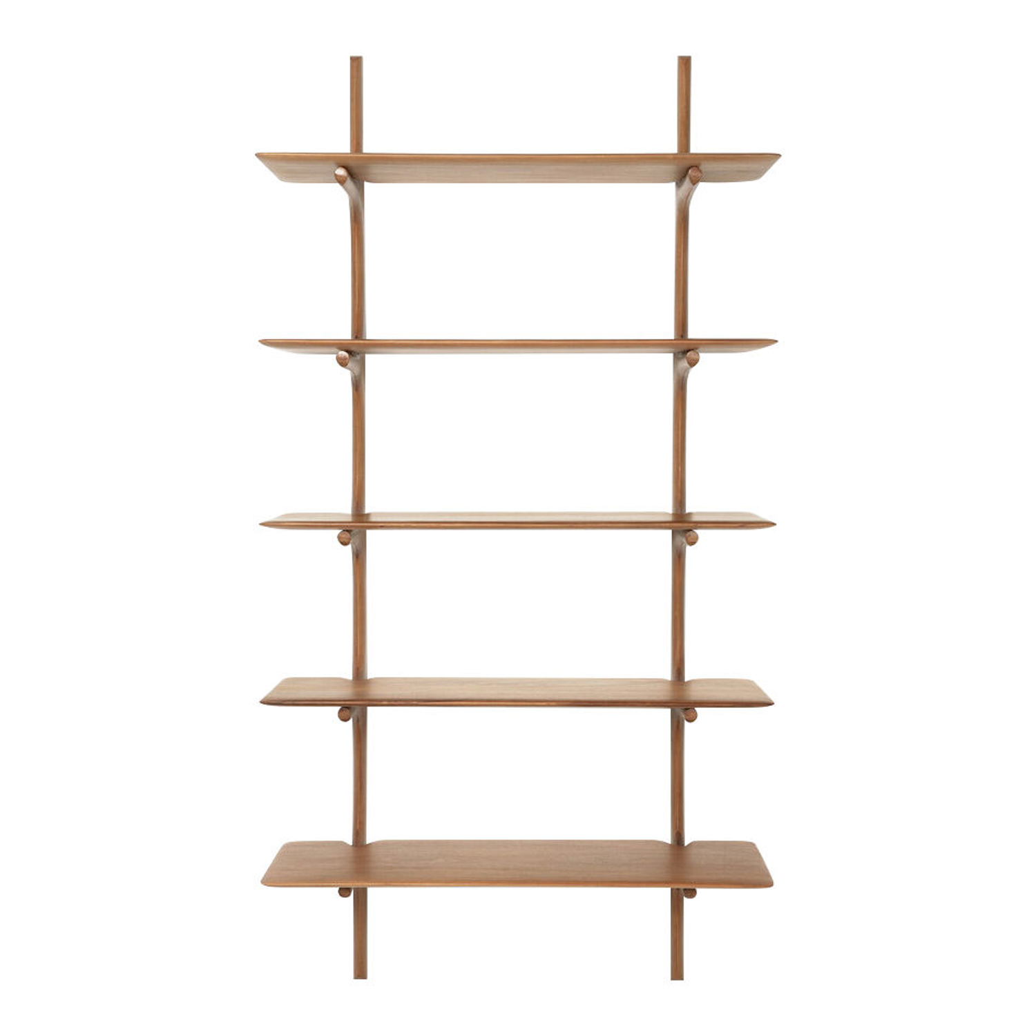 Ethnicraft - Shelf Pi - Natural Wood - Solid Mahogany - Designer Alain Van Havre