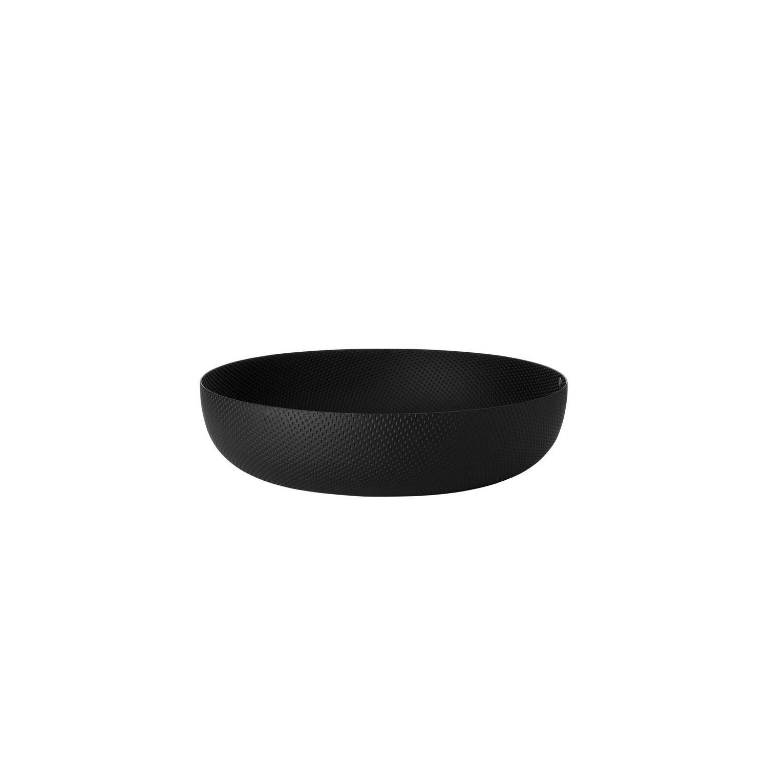 Alessi Black - Basket Jm - Epoxy Steel - Designer Jasper Morrison
