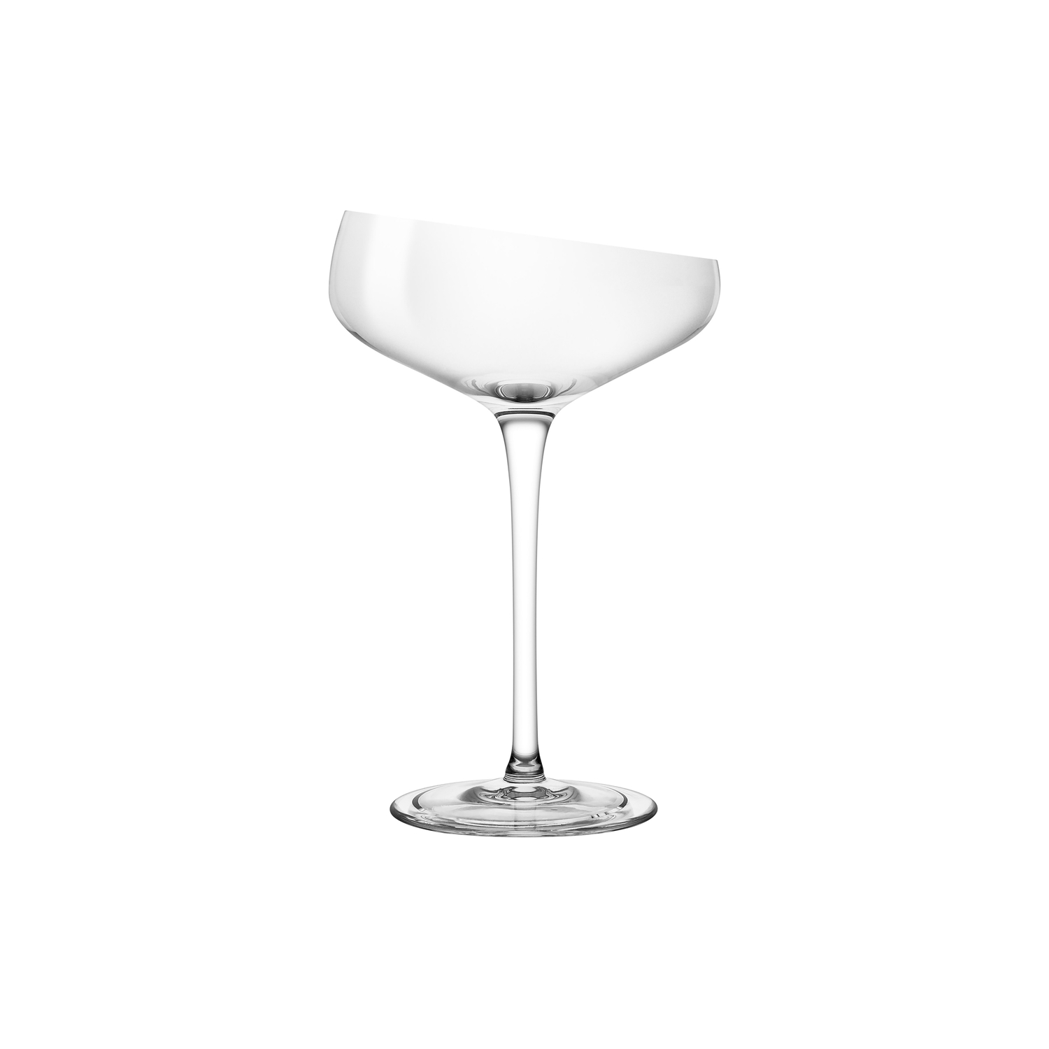 Eva Trio - Champagne Cup Verres à Dégustation - Transparent - Mouth Blown Glass - Designer 3Part