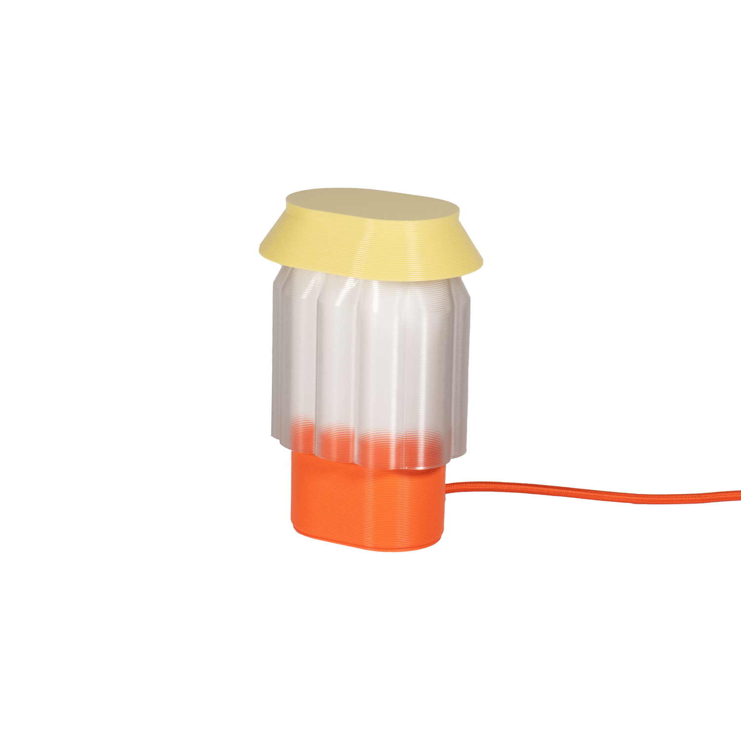 Warren & Laetitia - Lampe de table Nour - Multicolore - Plastique recyclé - Designer Laetitia Bou Acar Warren & Laetitia - Lampe de table Nour - Multicolore - Plastique recyclé - Designer Laetitia Bou Acar
