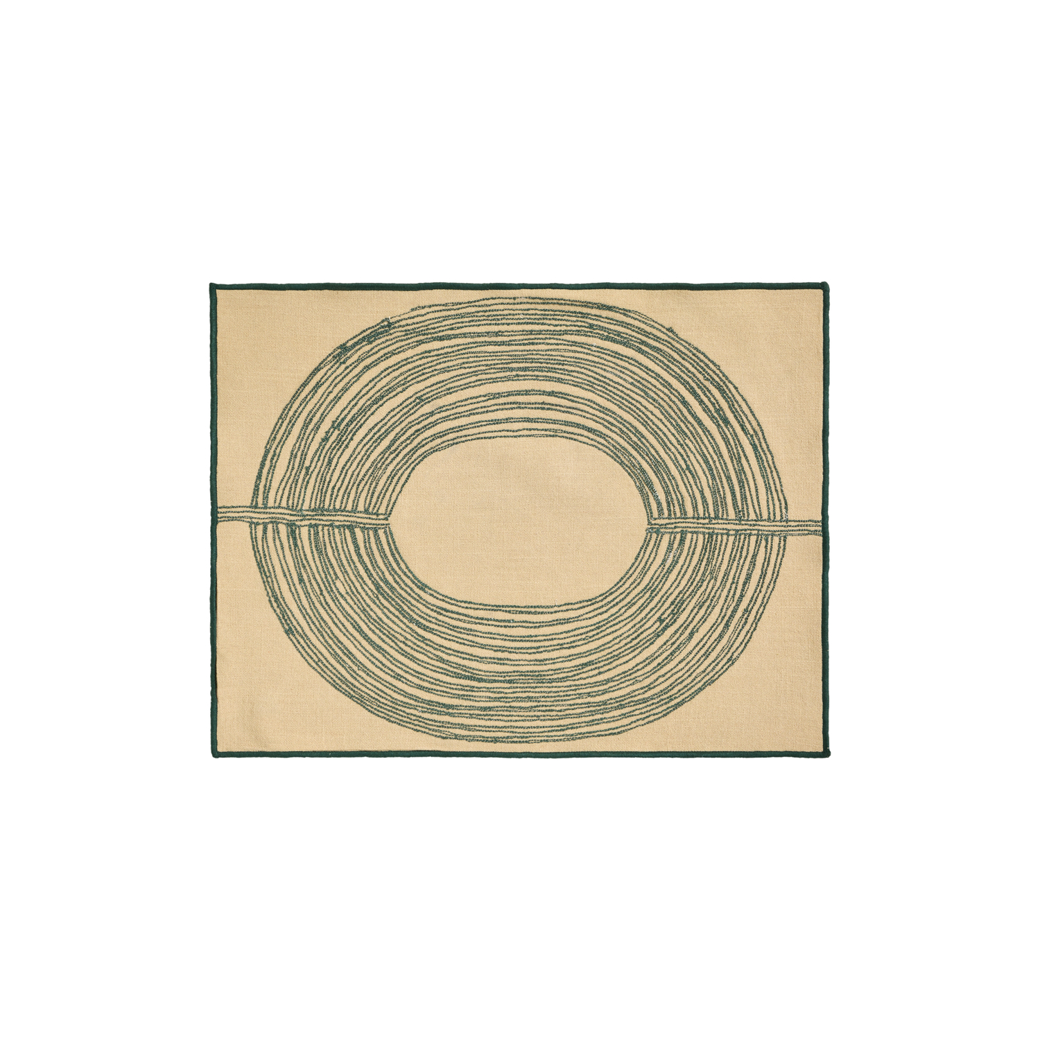 Maison Sarah Lavoine Green - Placemat Mirage - Cotton - Designer Sarah Lavoine