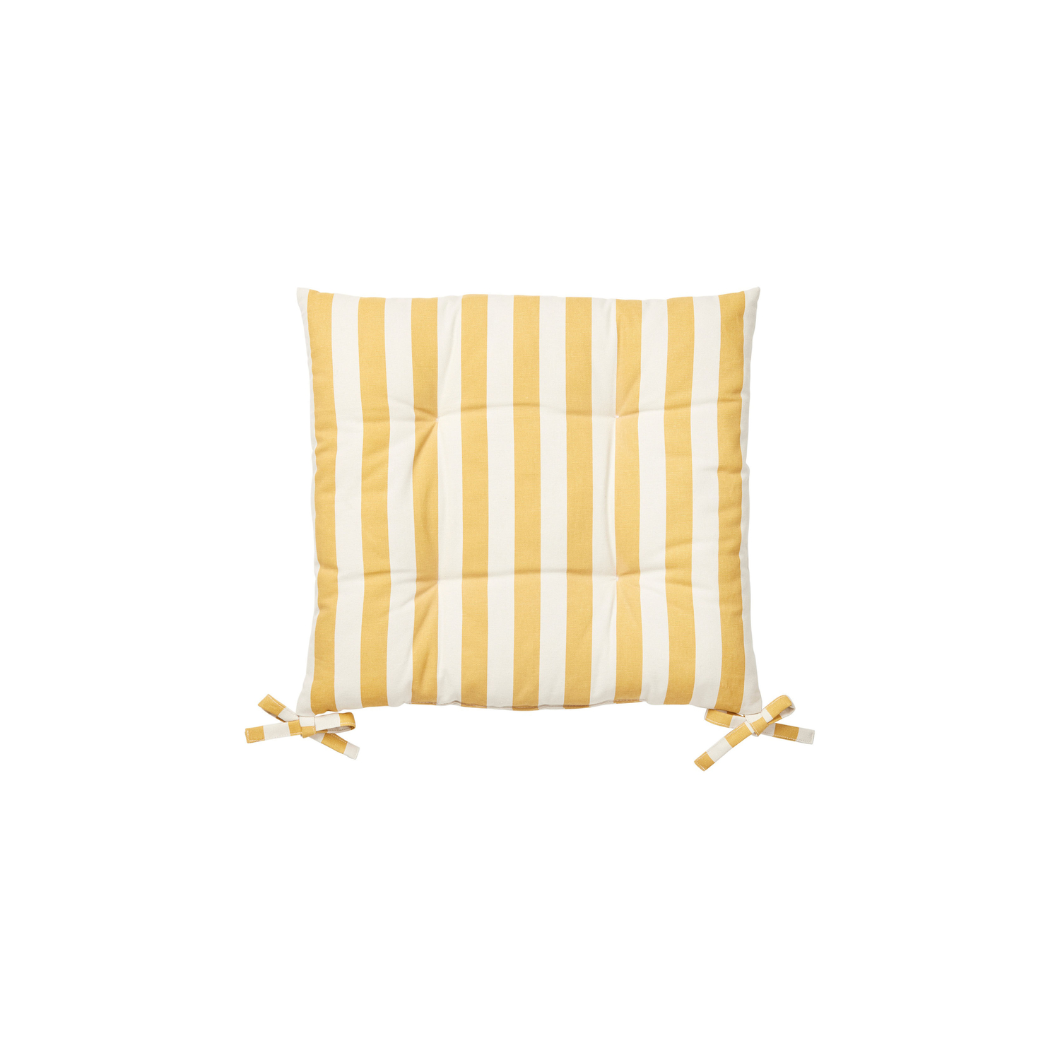Broste Copenhagen Yellow - Seat Cushion Franca - Cotton
