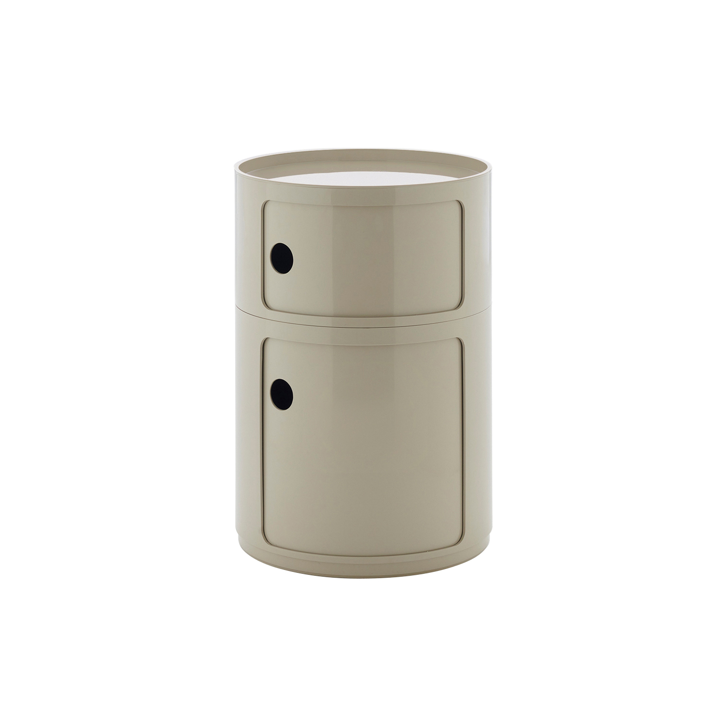 Kartell Grey - Storage Componibili - Abs - Designer Anna Castelli Ferrieri