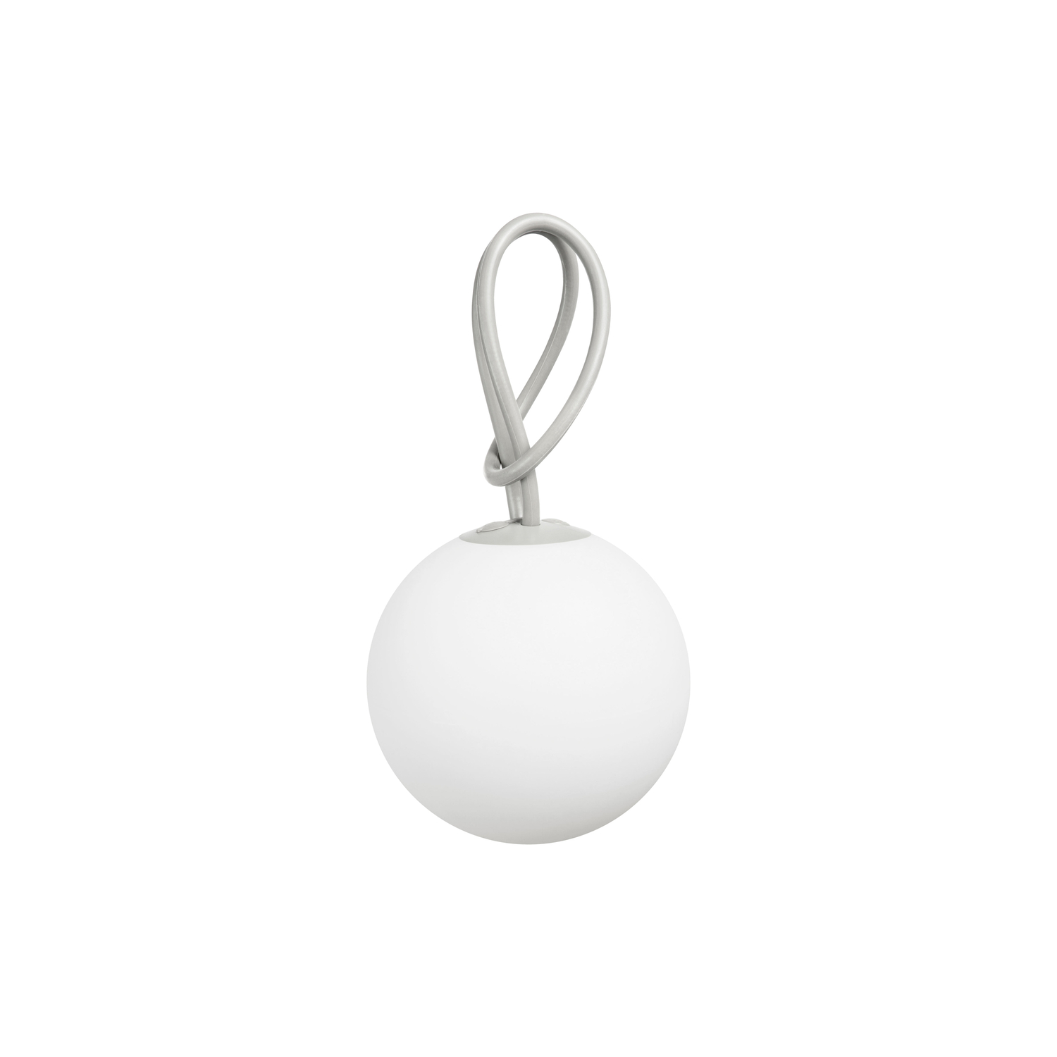 Fatboy Grey - Wireless Rechargeable Outdoor Lamp Bolleke - Silicone - Designer Nathalie Schellekens