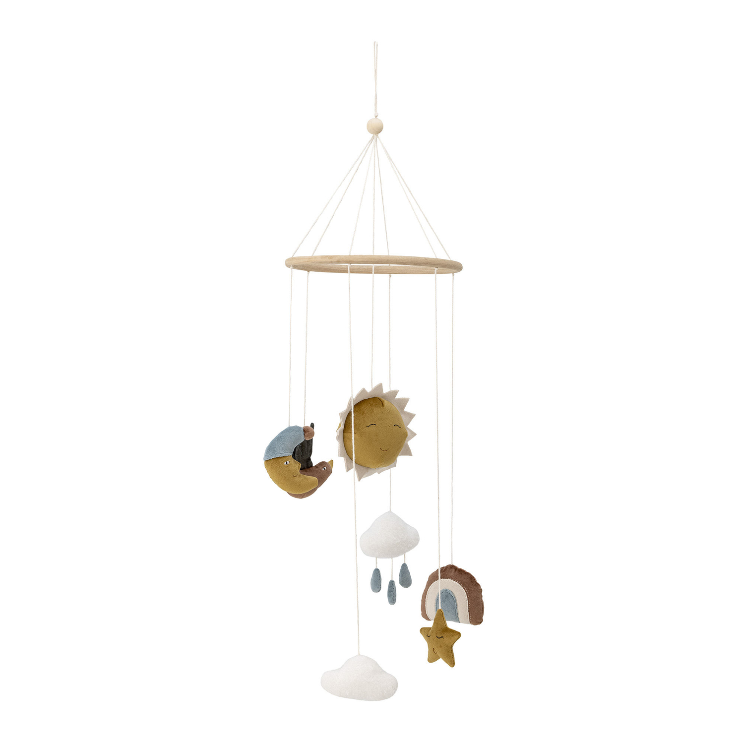 Bloomingville - Baby Mobile Kids - Multicoloured - Polyester