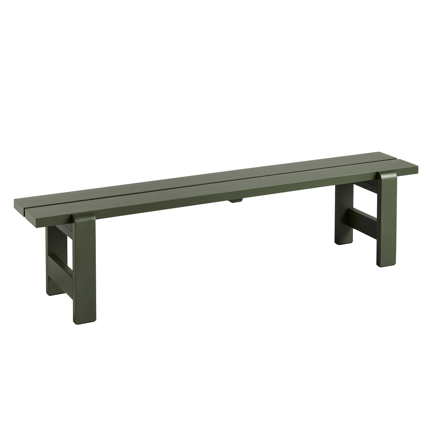 Hay Green - Bench Weekday - Fsc-Certified Solid Pine - Designer Fritz Gräber