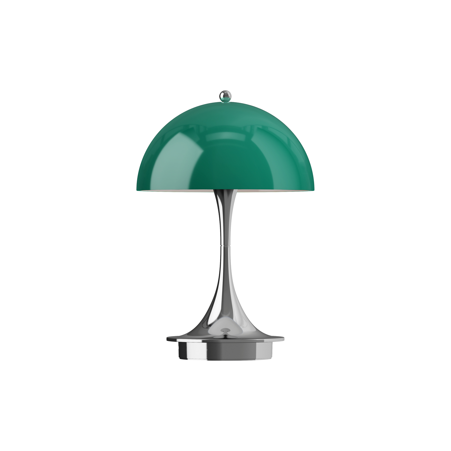 Louis Poulsen - Wireless Rechargeable Lamp Panthella - Green - Abs - Designer Verner Panton