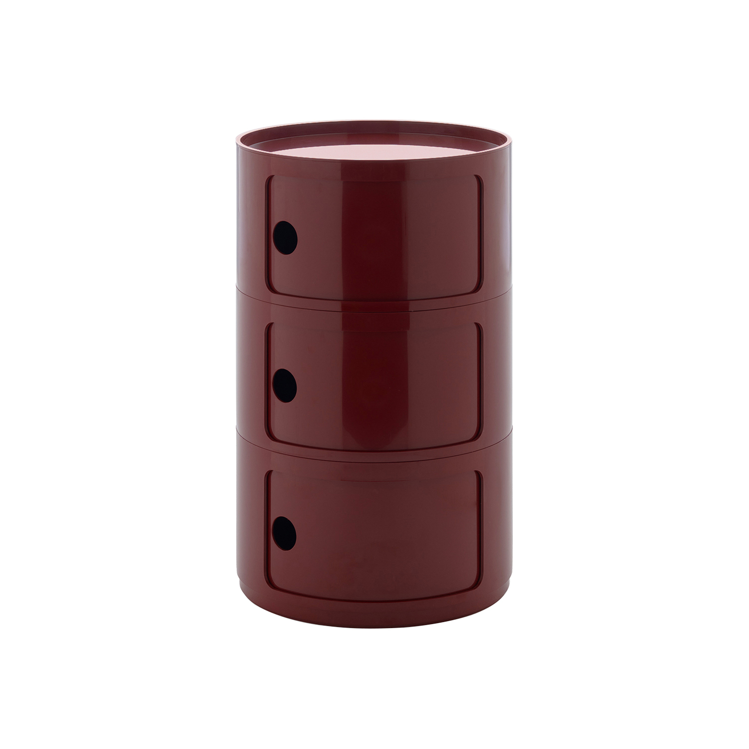Kartell Red - Storage Componibili - Abs - Designer Anna Castelli Ferrieri