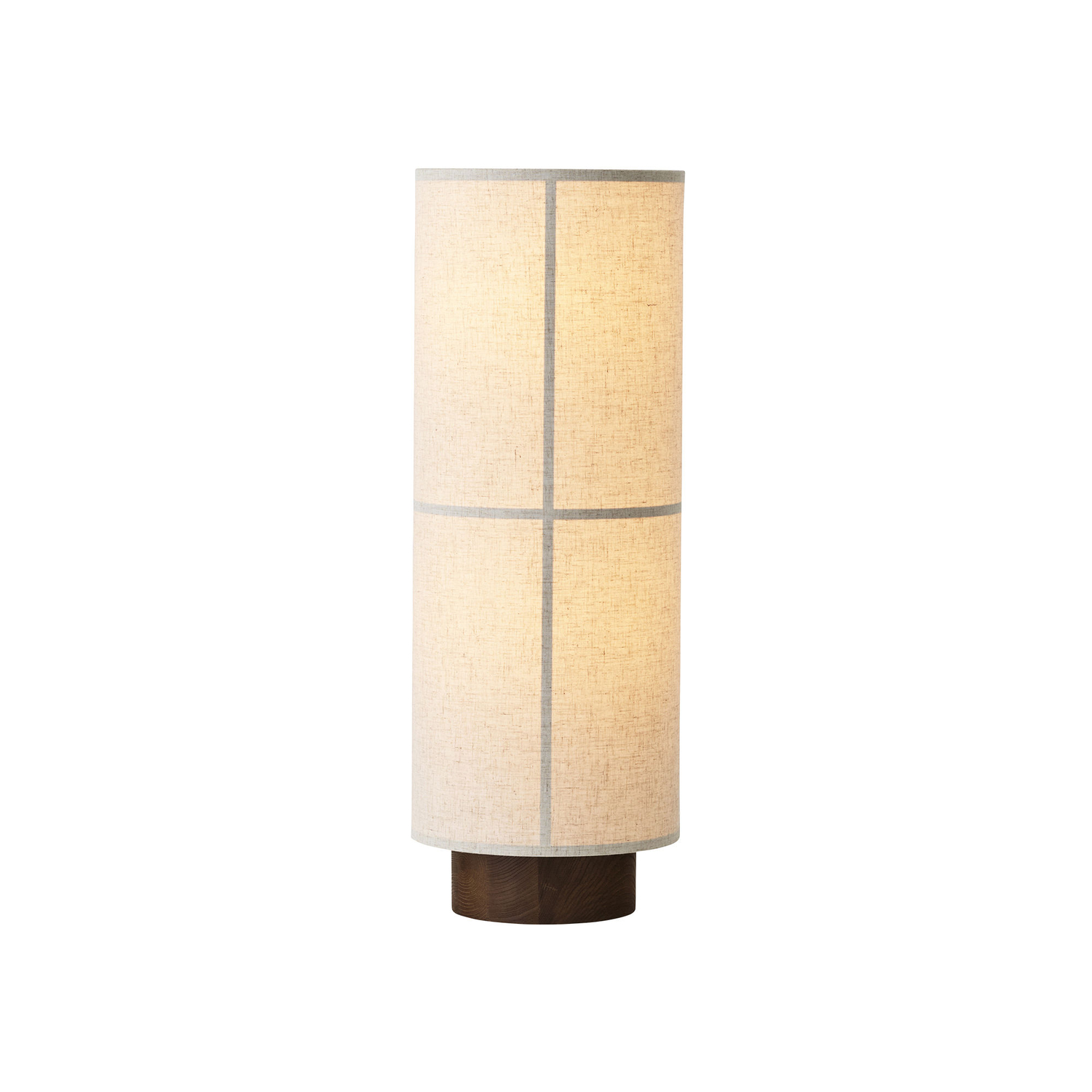 Audo Copenhagen Beige - Floor Lamp Hashira - Tinted Oak - Designer Norm Architects