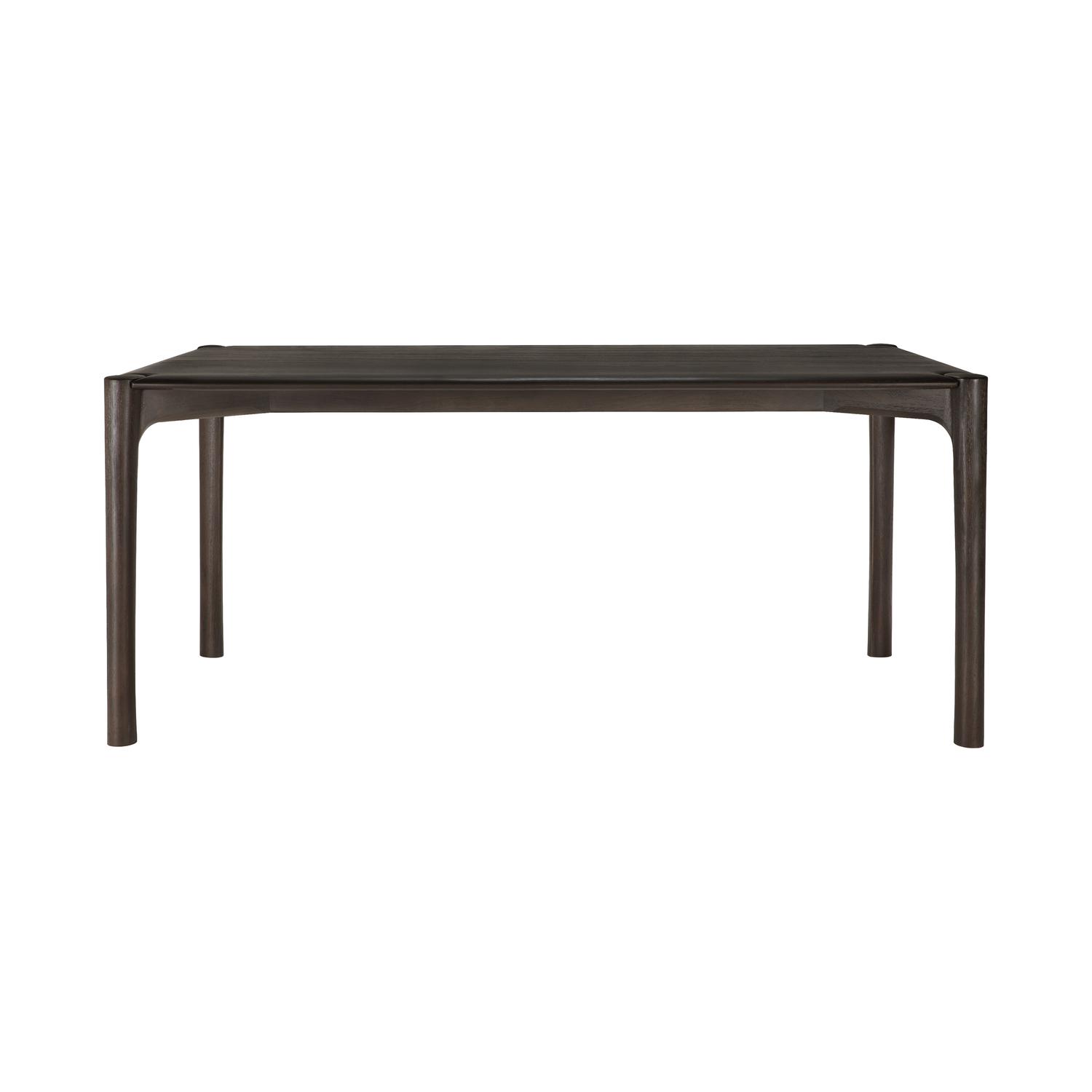 Ethnicraft Brown - Rectangular Table Pi - Solid Teak - Designer Alain Van Havre