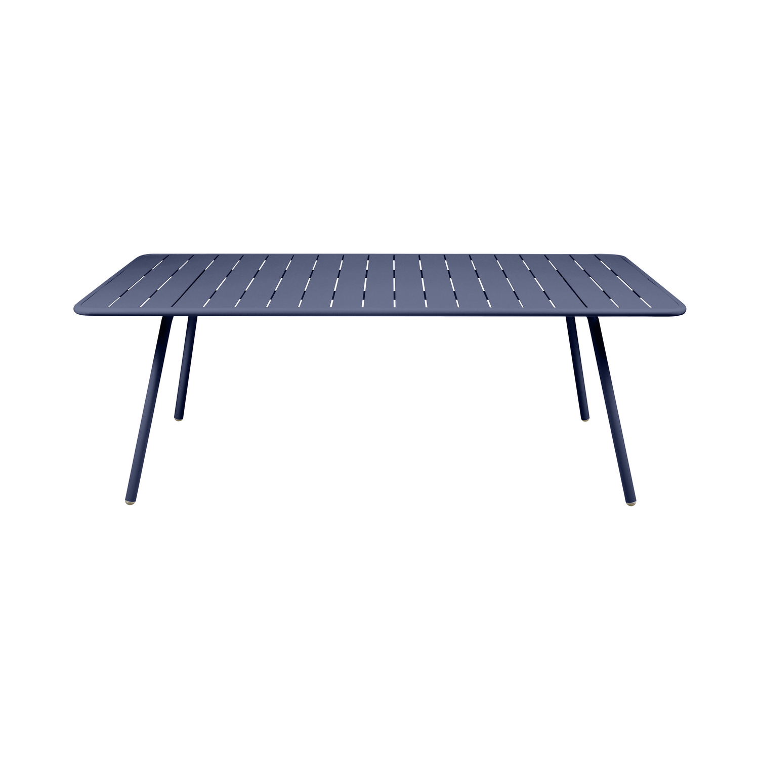 Fermob - Table rectangulaire Luxembourg - Bleu - Aluminium laqué - Designer Frédéric Sofia