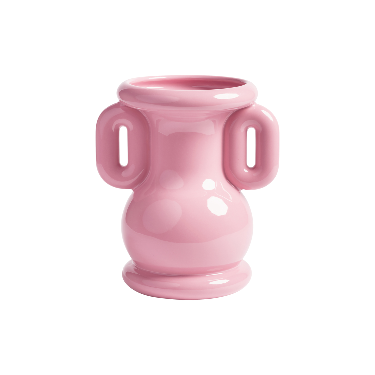 Klevering Pink & - Vase Amfora - Enamelled Sandstone