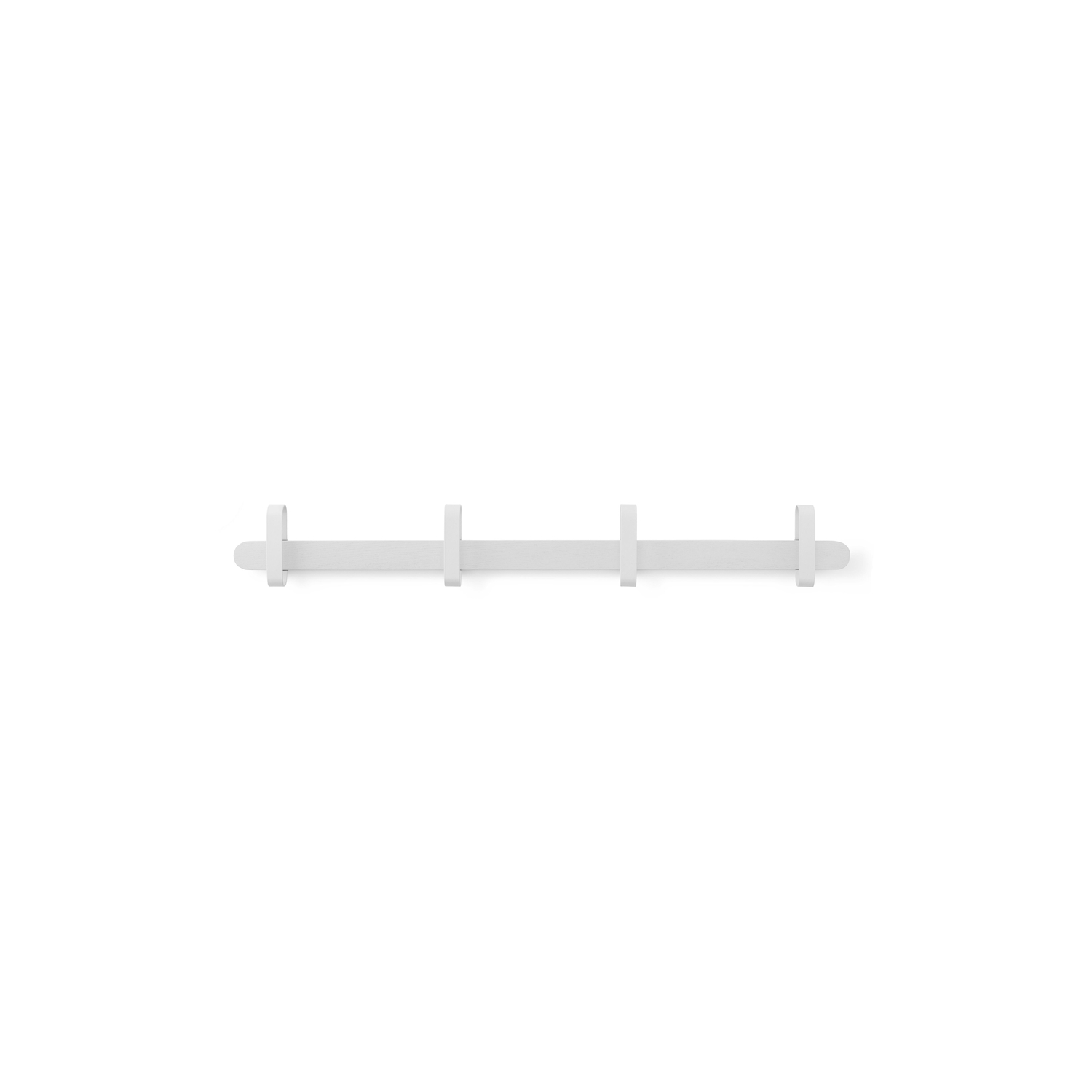 Normann Copenhagen White - Wall Coat Rack Hoop - Ashwood - Designer Msds Studio