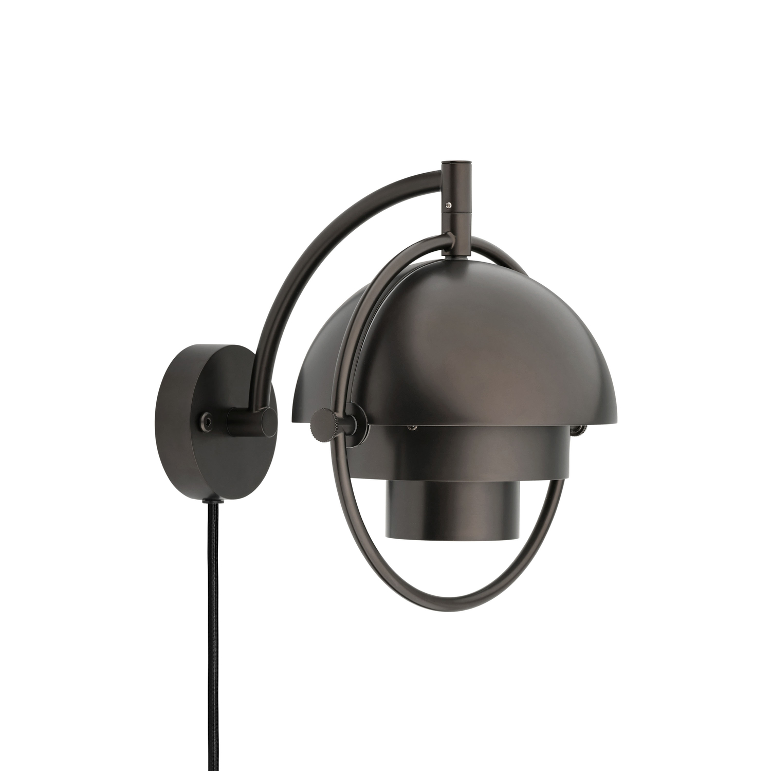 Gubi Light/Black - Wall With Plug Multi-Lite - Metal - Designer Louis Weisdorf