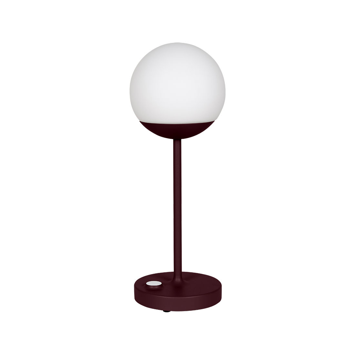 Fermob - Wireless Rechargeable Outdoor Lamp Mooon - Purple - Aluminium - Designer Tristan Lohner