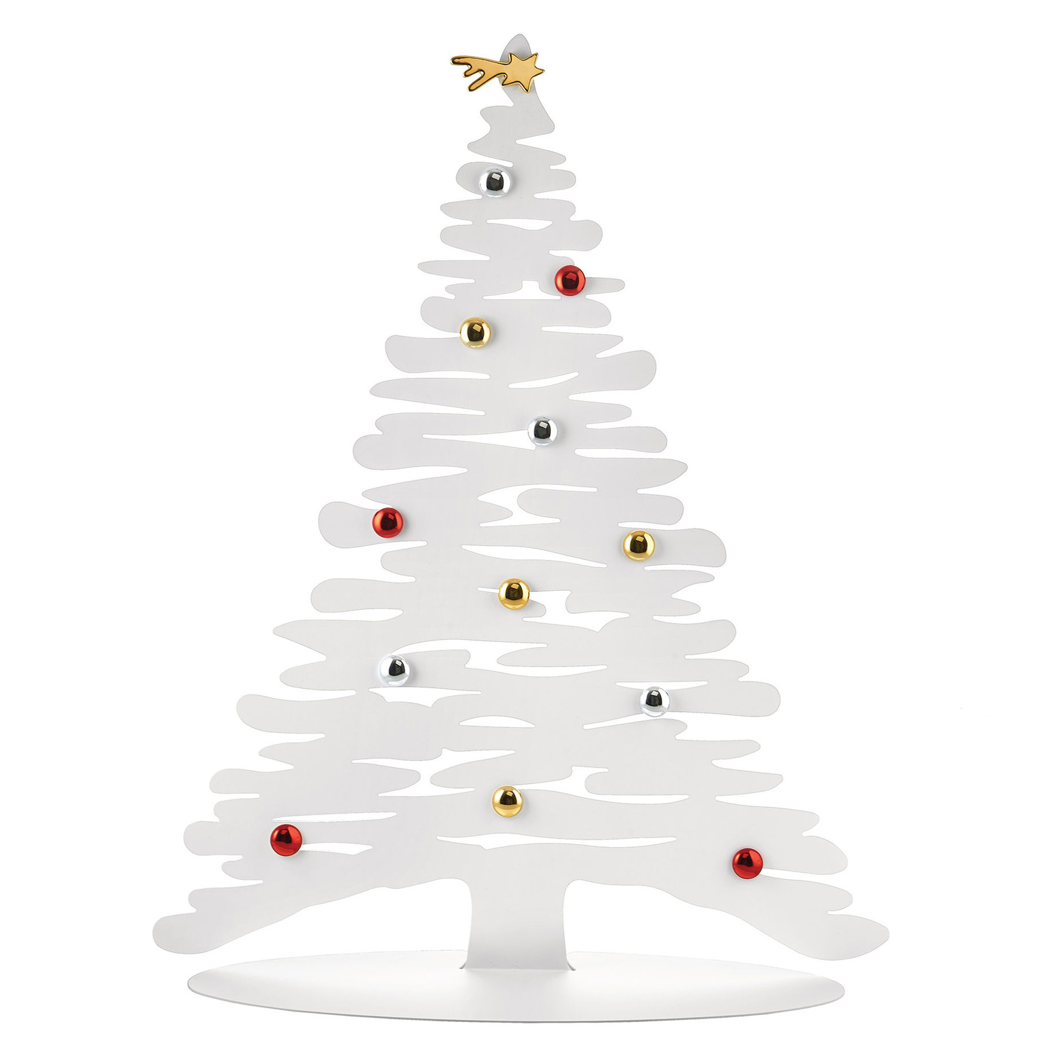 Alessi White - Christmas Decoration Noël - China - Designer Donia Maaoui 22Cm