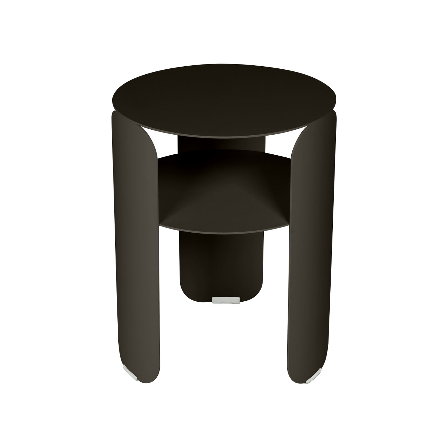 Fermob - Table d'appoint Bebop - Marron - Aluminium - Designer Tristan Lohner
