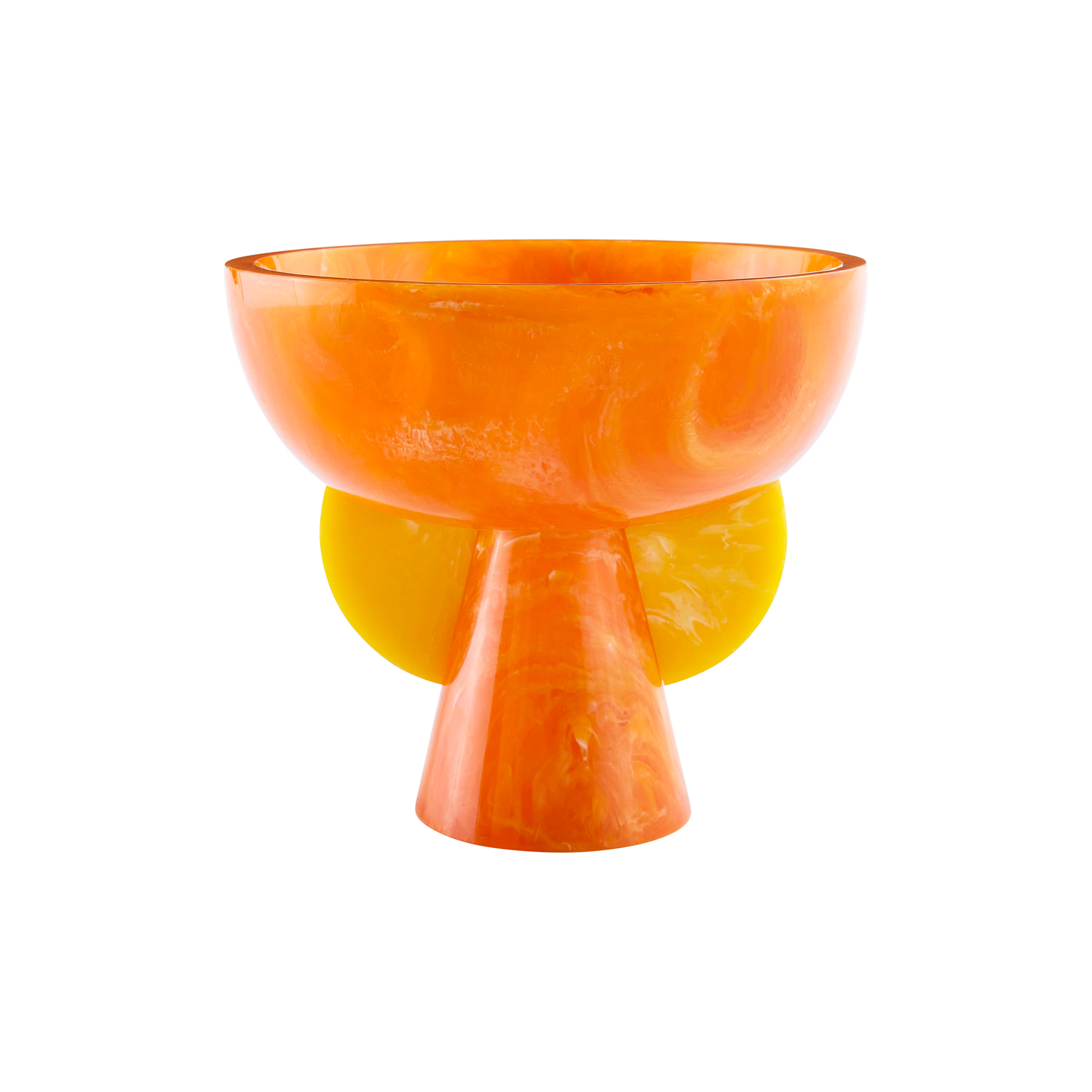 Jonathan Adler Orange - Centrepiece Mustique - Acrylic - Designer