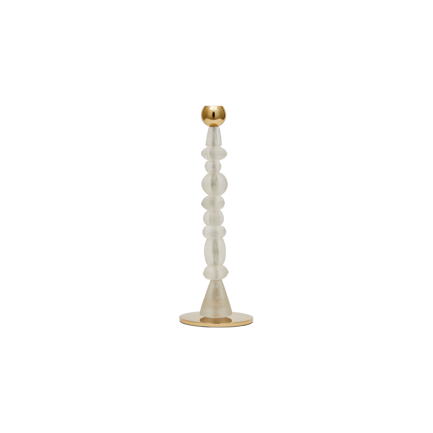 Pols Potten White - Candle Stick Beads - Recycled Glass