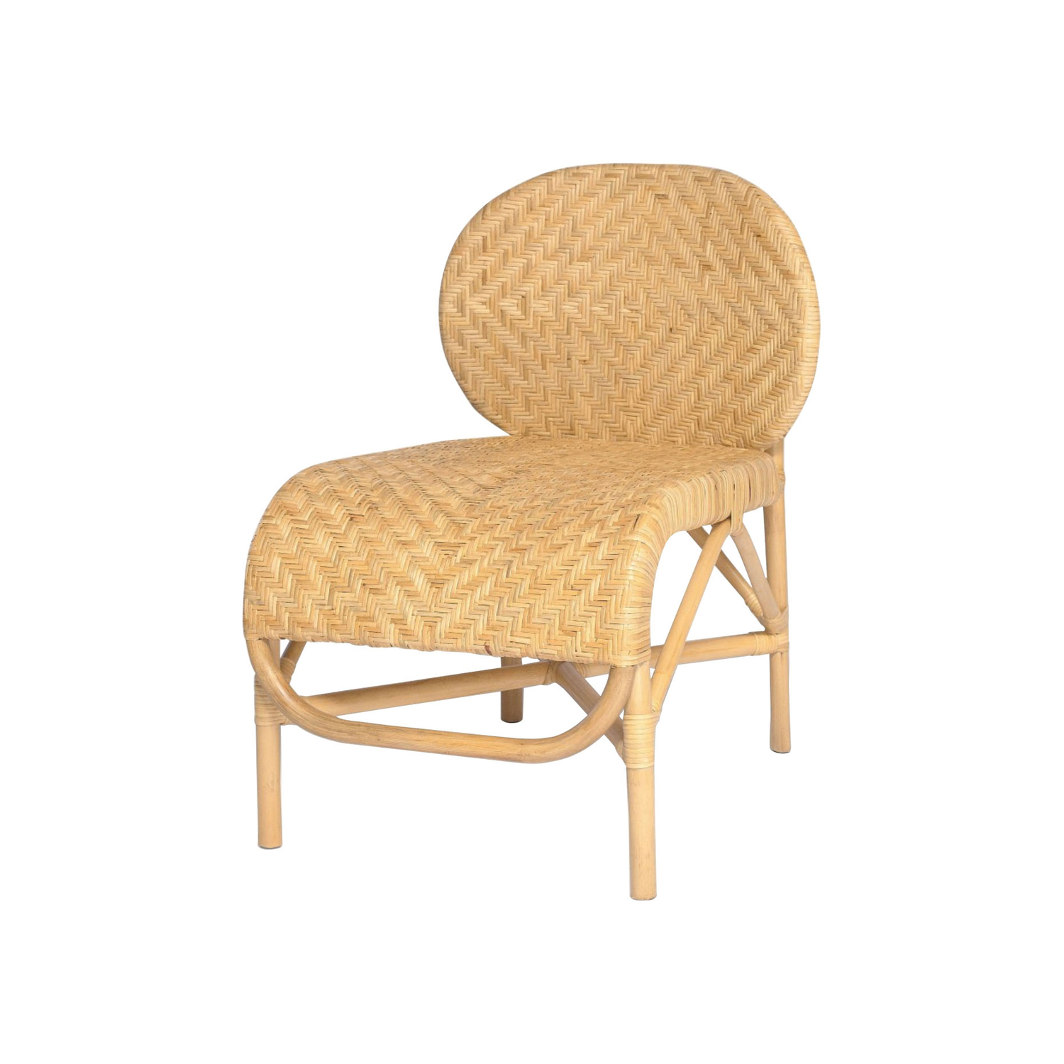 Popus Editions Beige - Chair Vesti - Rattan