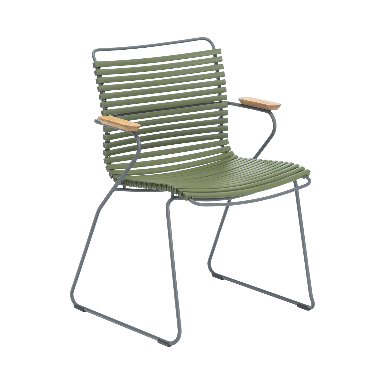 Houe Green - Armchair Click - Powder Coated Steel - Designer Henrik Pedersen
