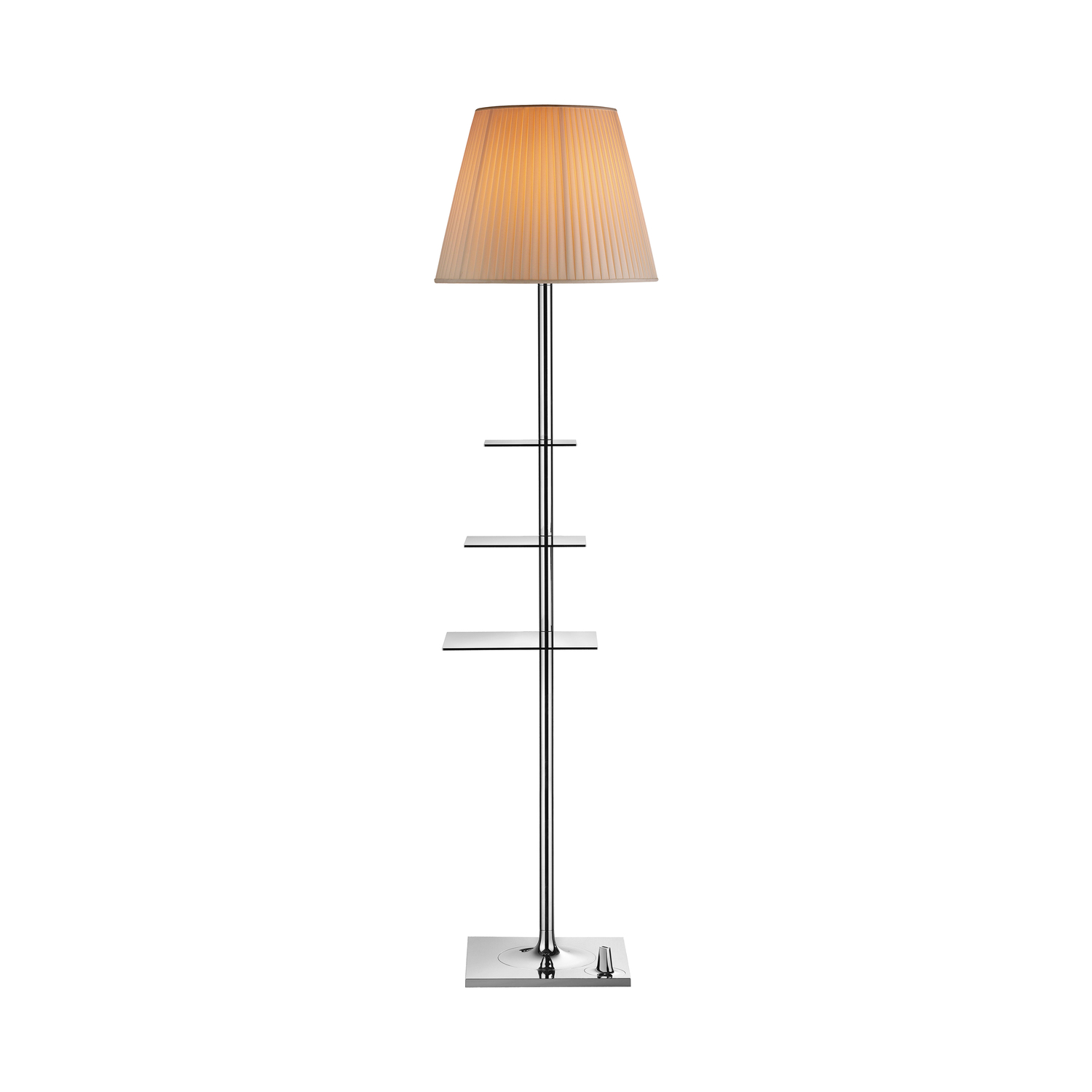 Flos - Floor Lamp - Beige - Fabric - Designer Philippe Starck