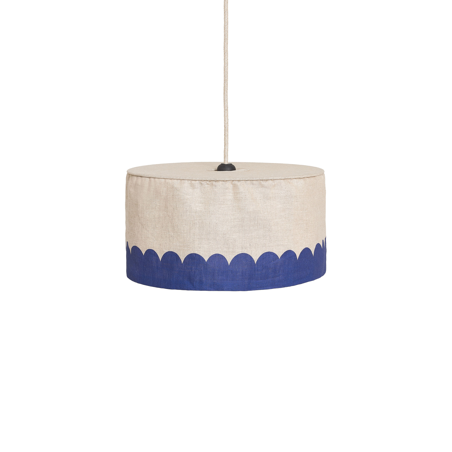 Nobodinoz Blue - Lampshade Vibes - French Linen