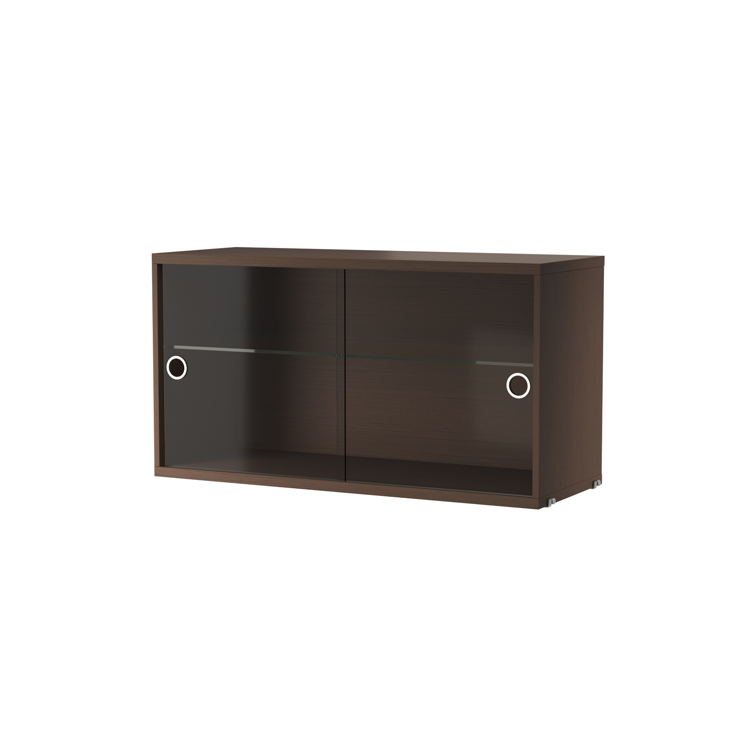 String Furniture - Caisson String System - Marron - Aggloméré plaqué chêne - Designer Nils Strinning