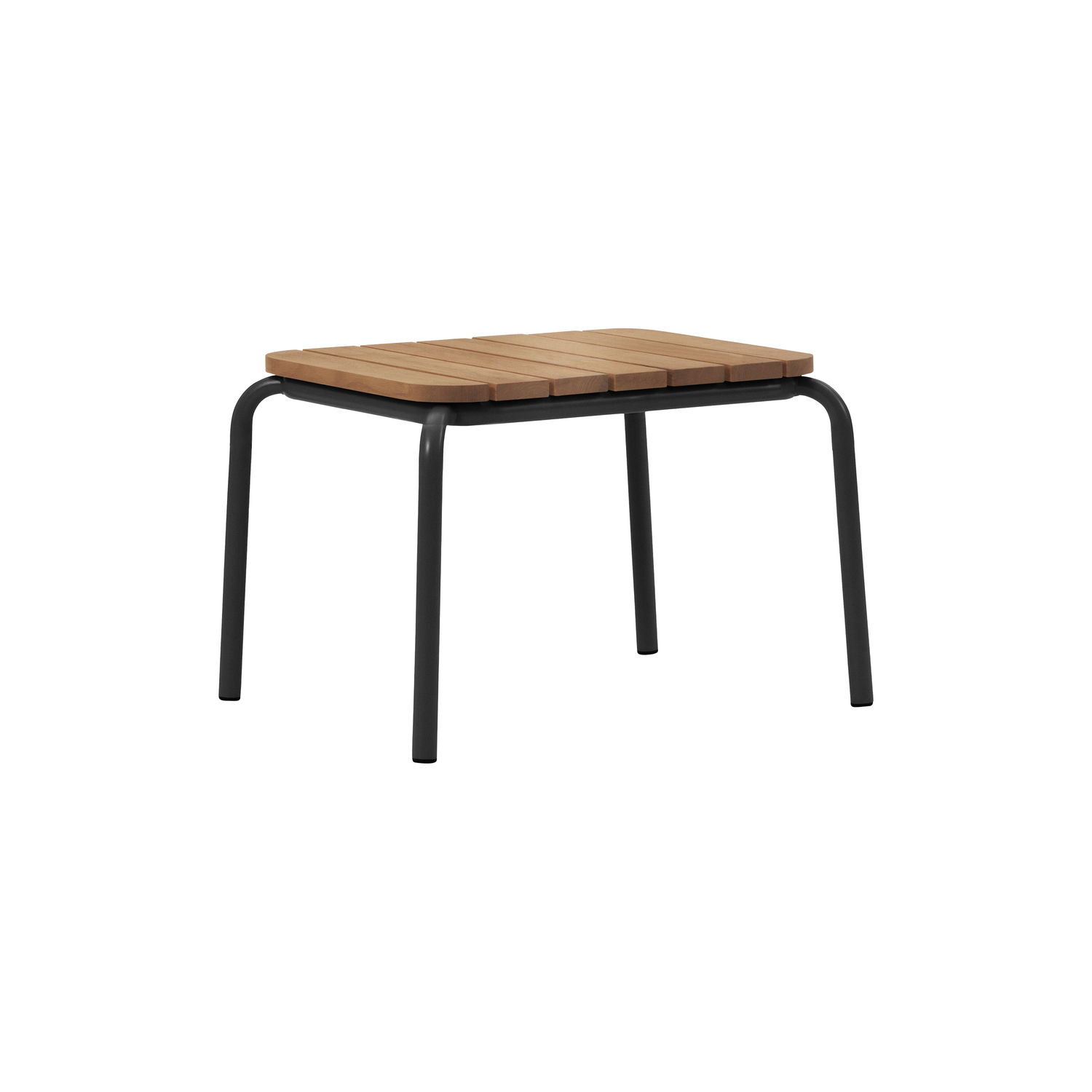 Normann Copenhagen Grain/Light/Black - Coffee Table Vig - Natural Wood - Oiled Robinia Wood - Designer Simon Legald