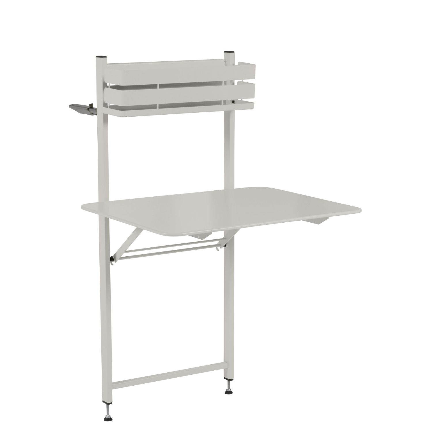 Fermob Grey - Foldable Table Bistro - Painted Steel - Designer Studio