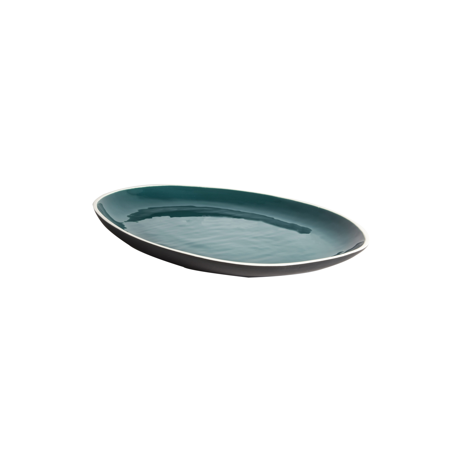 Maison Sarah Lavoine Blue - Dish Sicilia - Enamelled Sandstone - Designer Sarah Lavoine