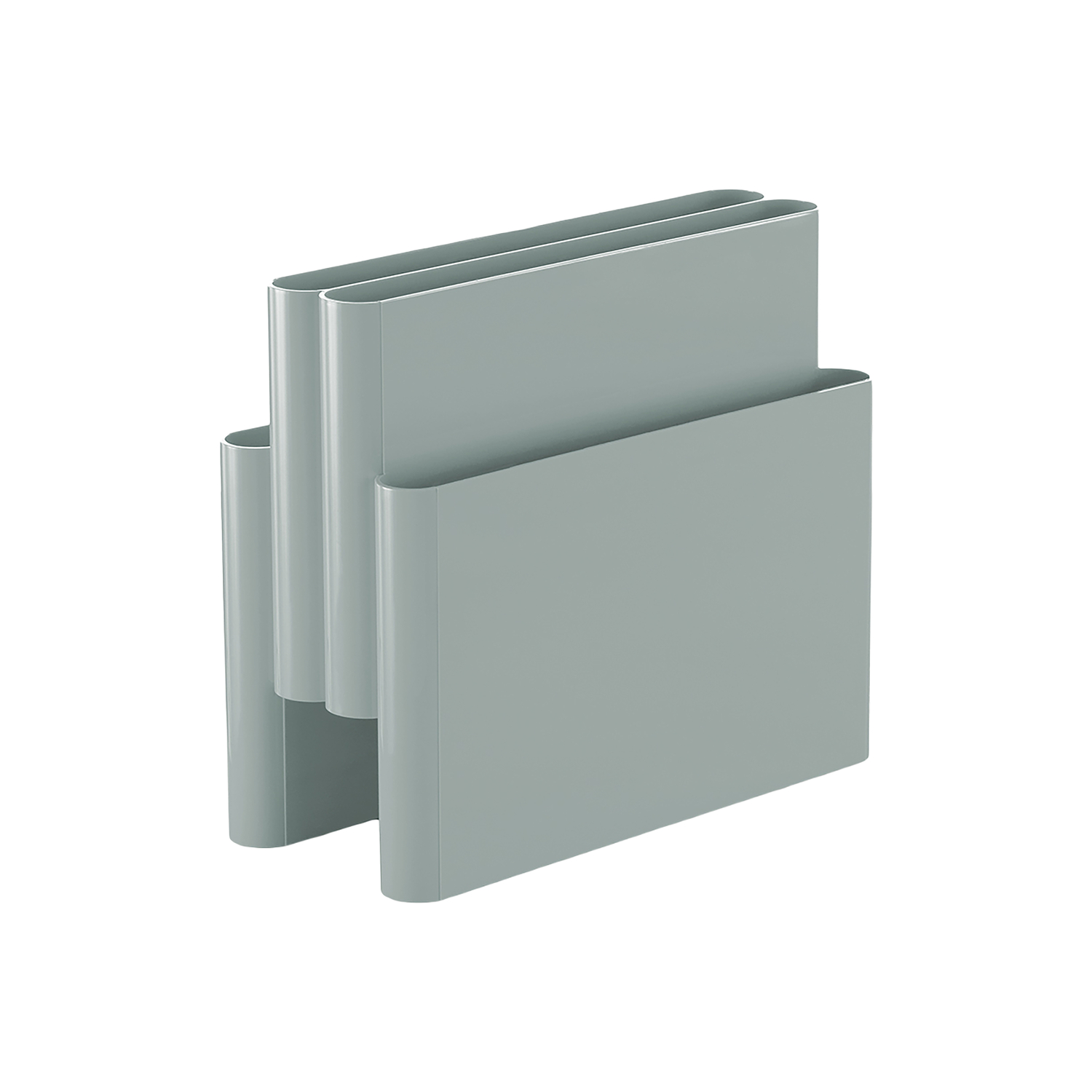 Kartell Green - Magazine Holder - Recycled Thermoplastic Technopolymer - Designer Giotto Stoppino