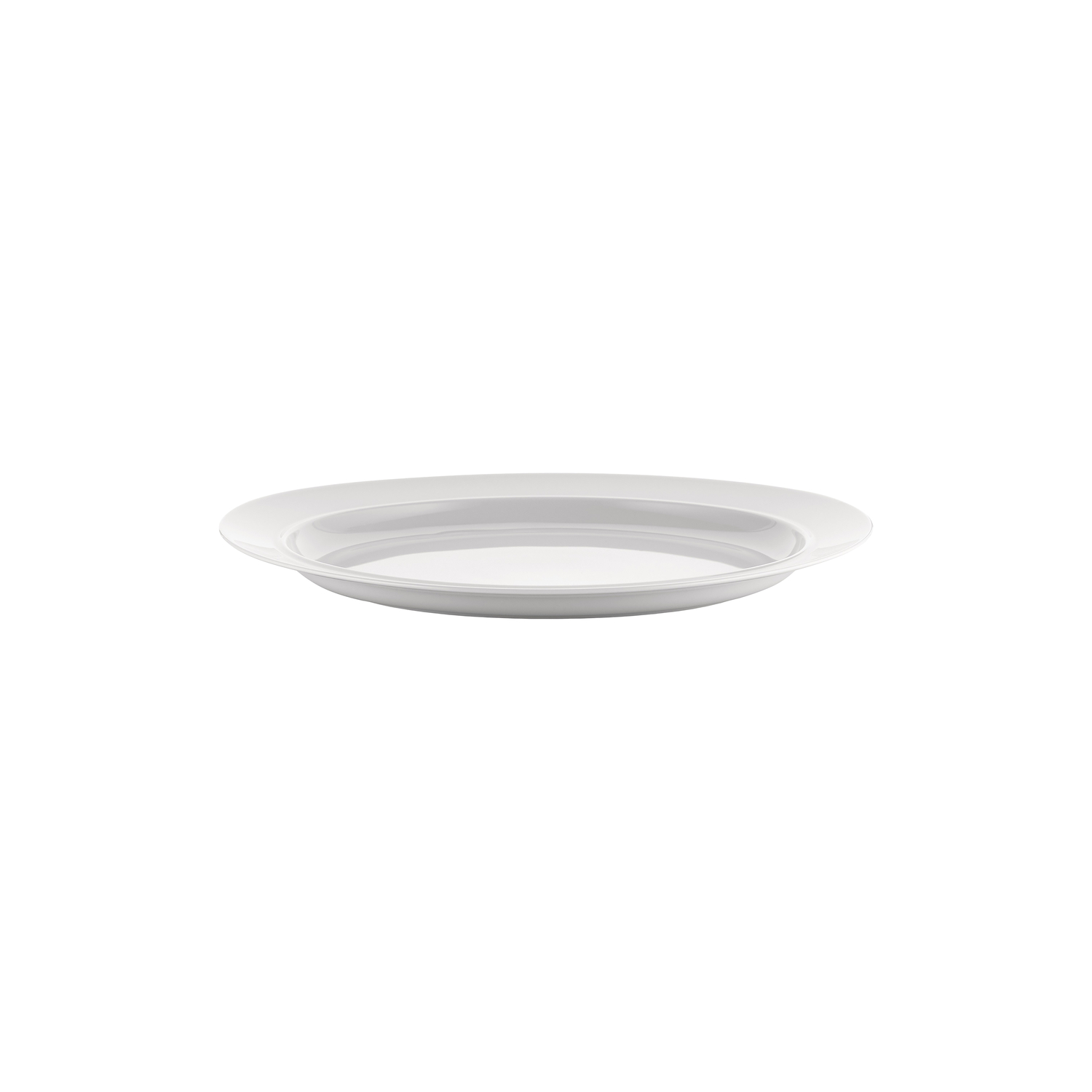 Alessi - Plat de service La Bella Tavola - Blanc - Porcelaine fine - Designer Ettore Sottsass Alessi - Plat de service La Bella Tavola - Blanc - Porcelaine fine - Designer Ettore Sottsass