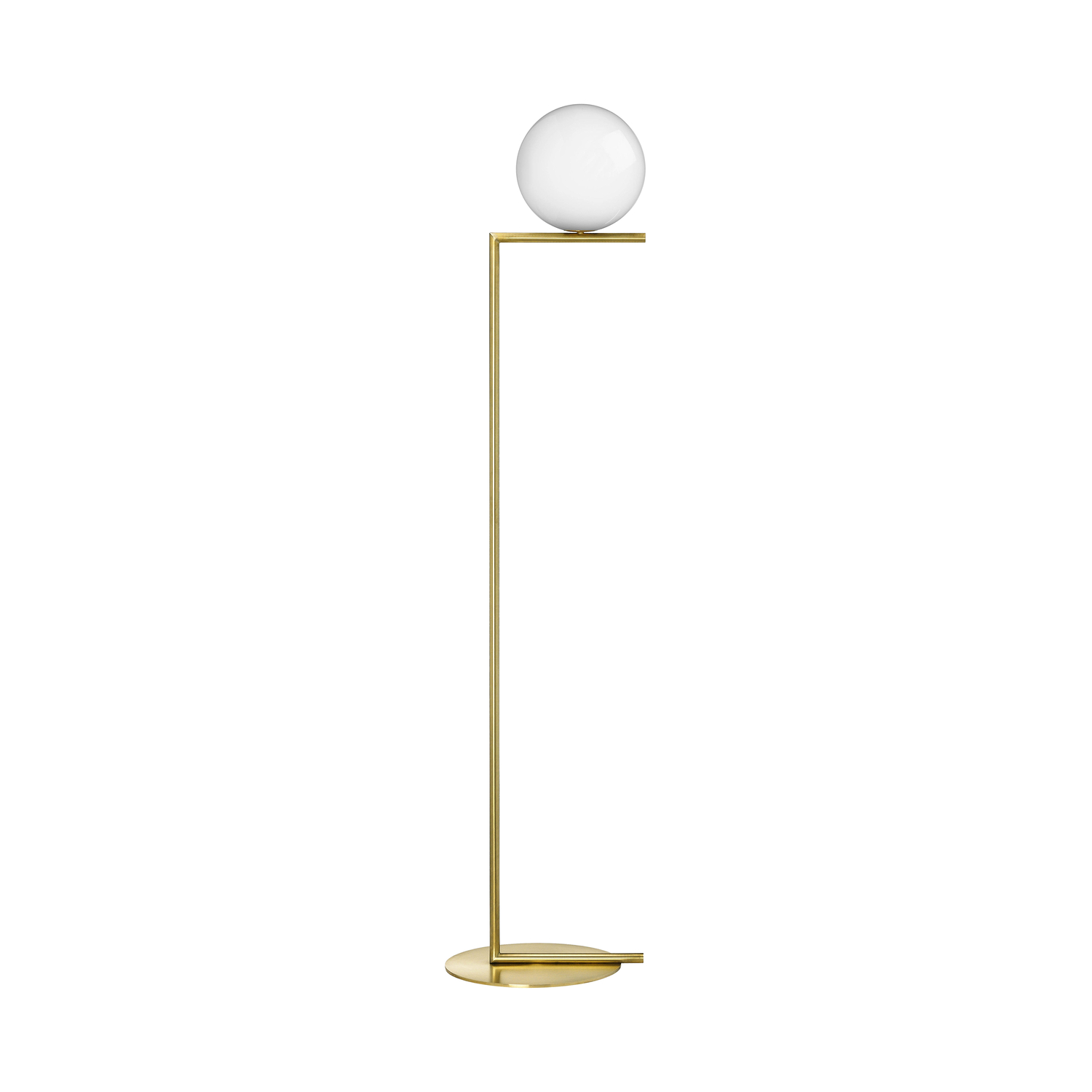 Flos - Stehleuchte Ic - Metall - Geblasenes Glas - Designer Michael Anastassiades