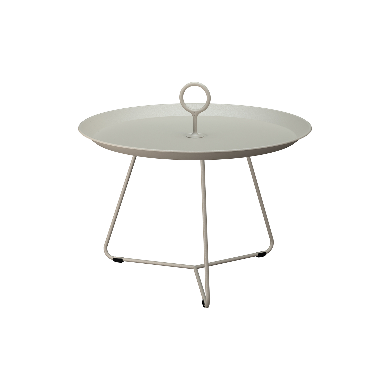 Houe Beige - Coffee Table Eyelet - Powder Coated Steel - Designer Henrik Pedersen