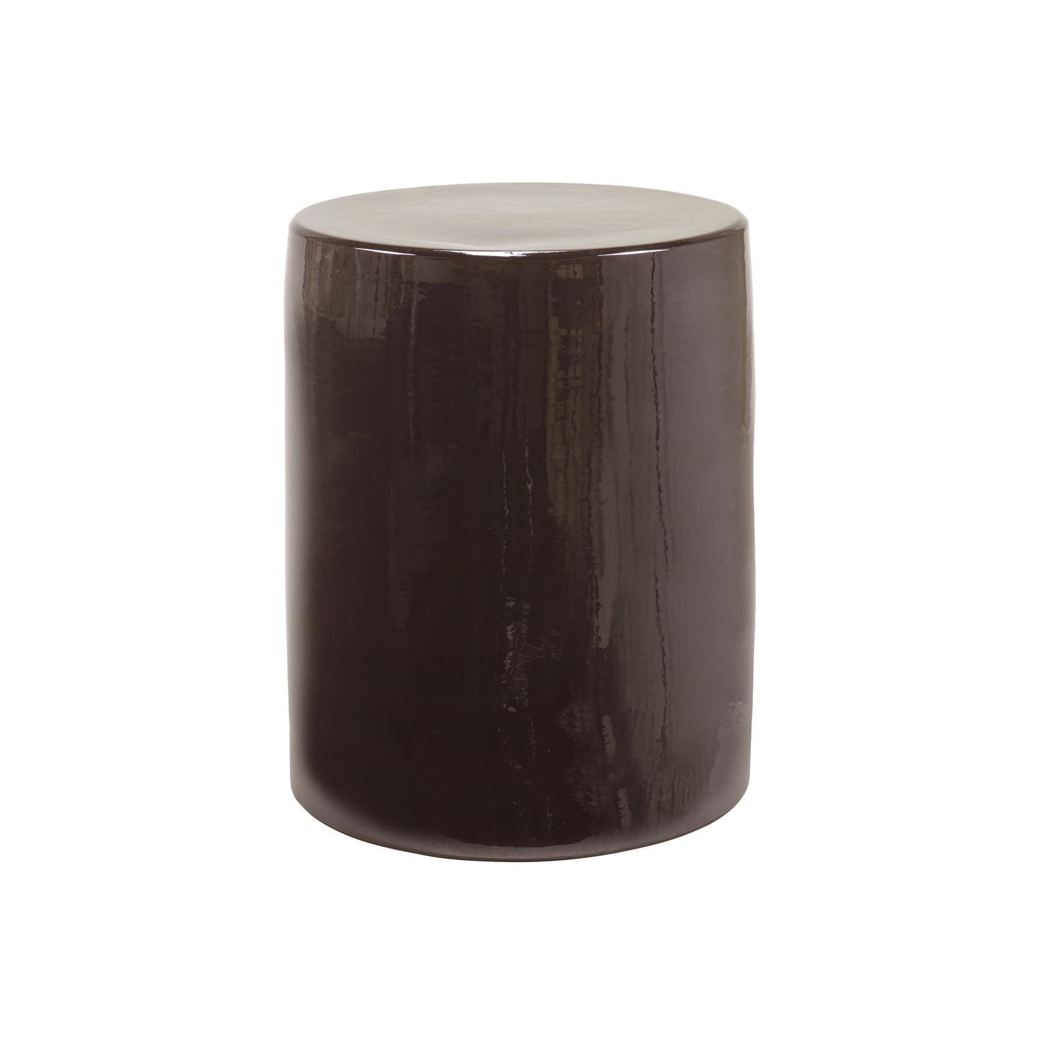 Serax - Hocker Pawn - Braun - Emaillierter Sandstein - Designer Marie Michielssen