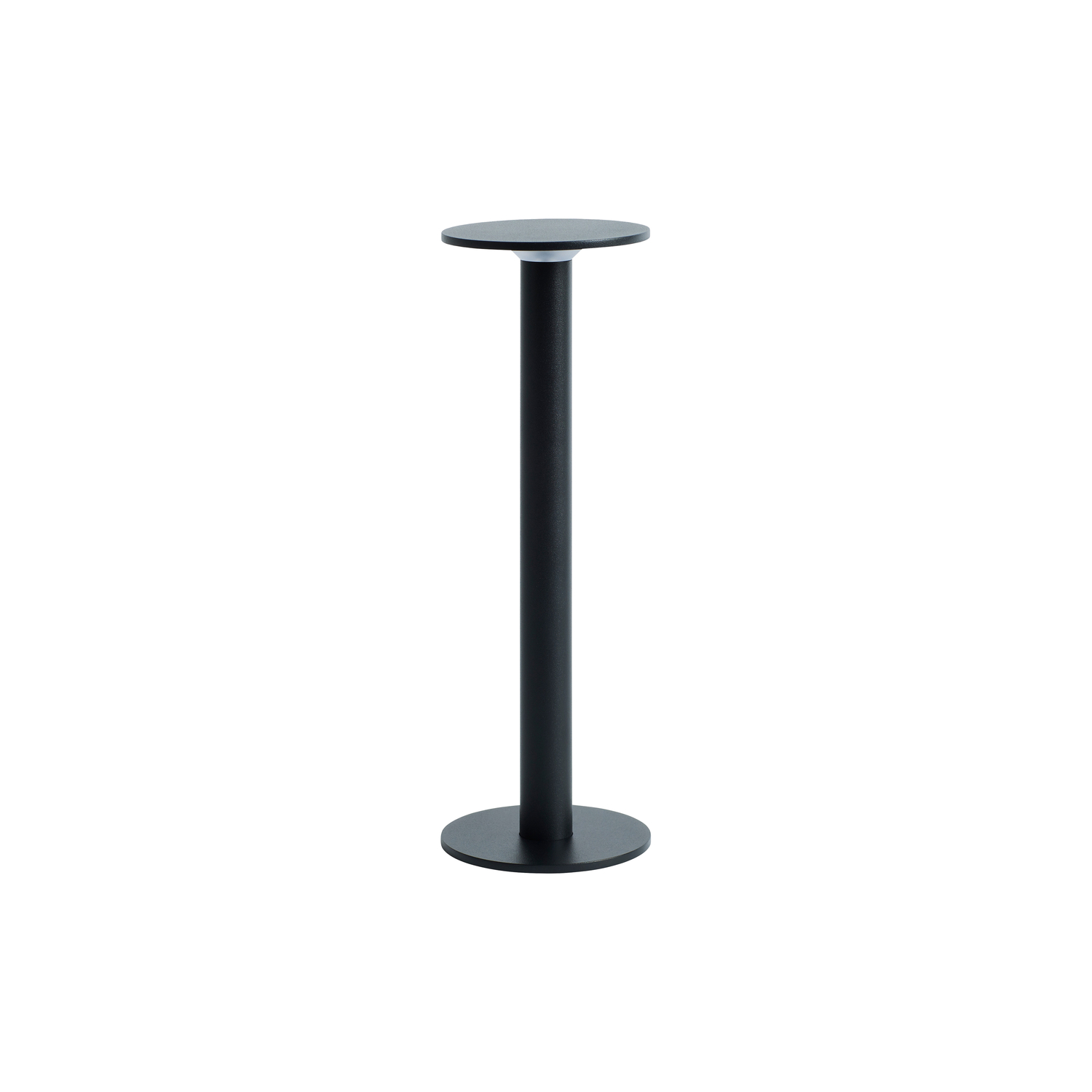 Hay Black - Wireless Rechargeable Outdoor Lamp Host - Thermolacquered Aluminium - Designer Studio