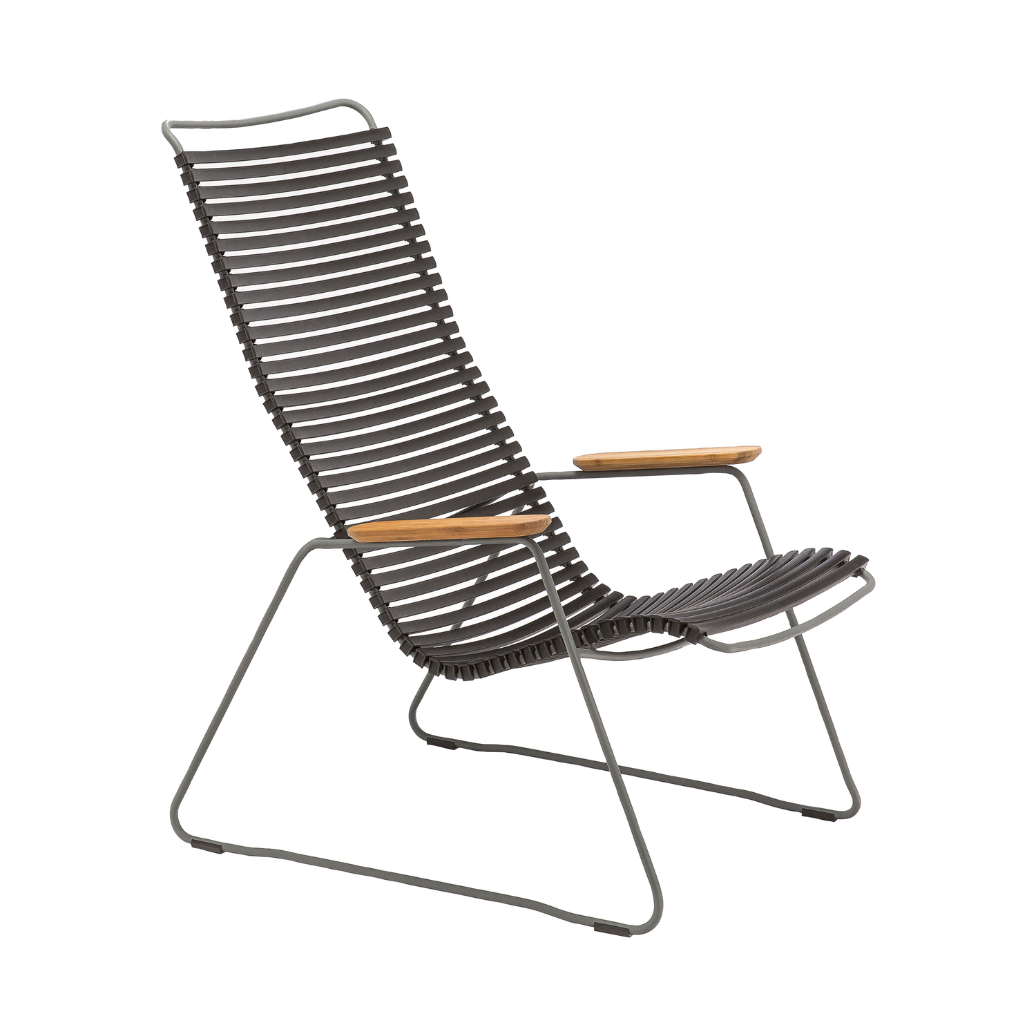 Houe Black - Low Armchair Click - Bamboo - Designer Henrik Pedersen