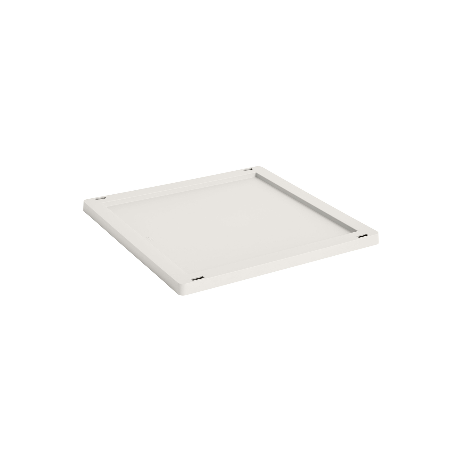 Hay White - Lid Colour Crate - Recycled Polypropylene - Designer Studio