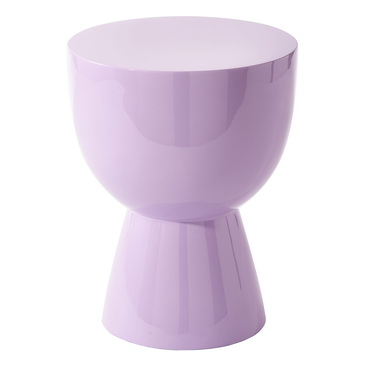 Pols Potten Purple - Stool Tabouret Plastique - Lacquered Polyester