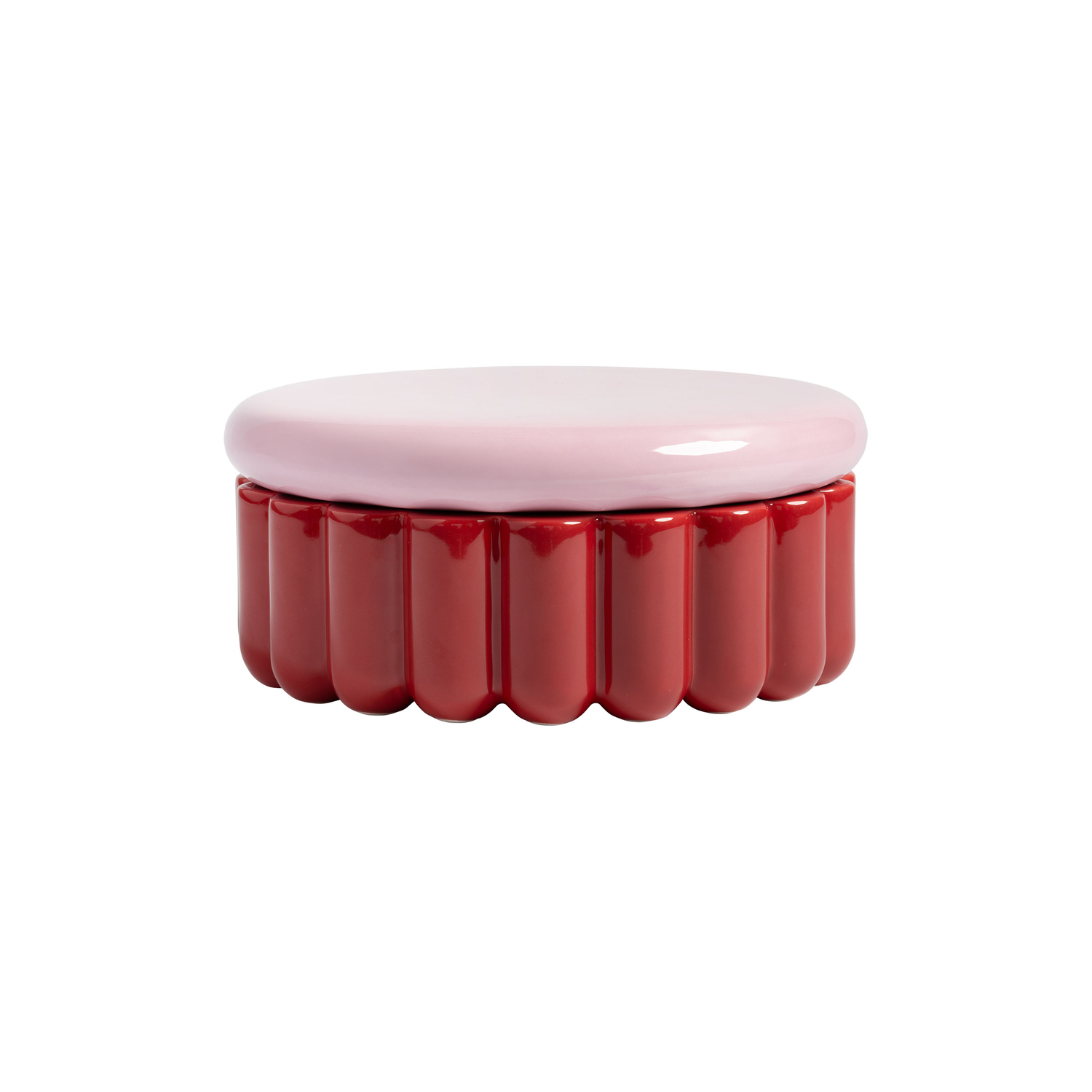 Klevering Red & - Airtight Box Charlo - Dolomite Ceramic