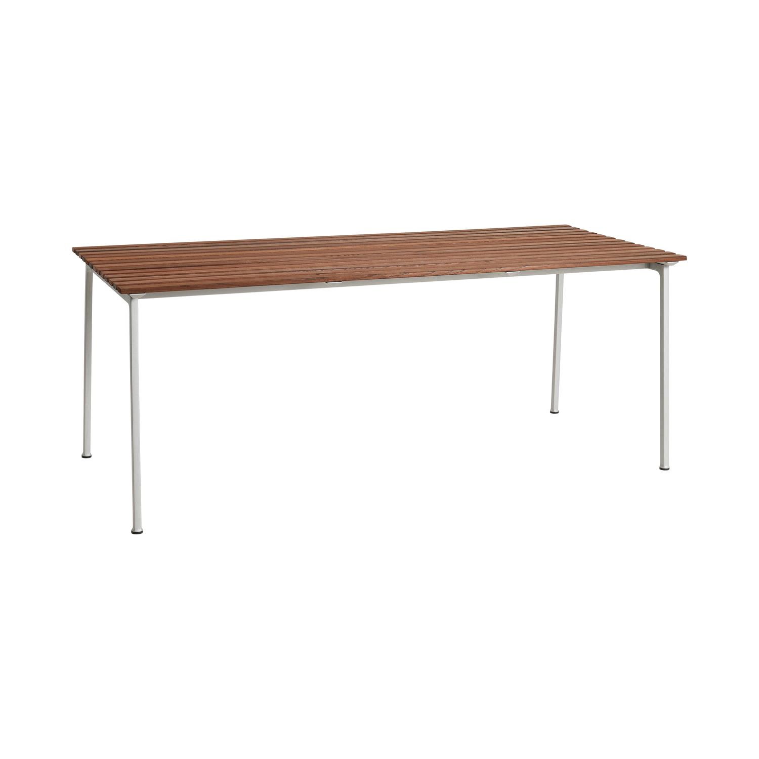 Hay Brown - Rectangular Table Traverse - Thermo-Treated Solid Ash Wood - Designer Erwan Bouroullec