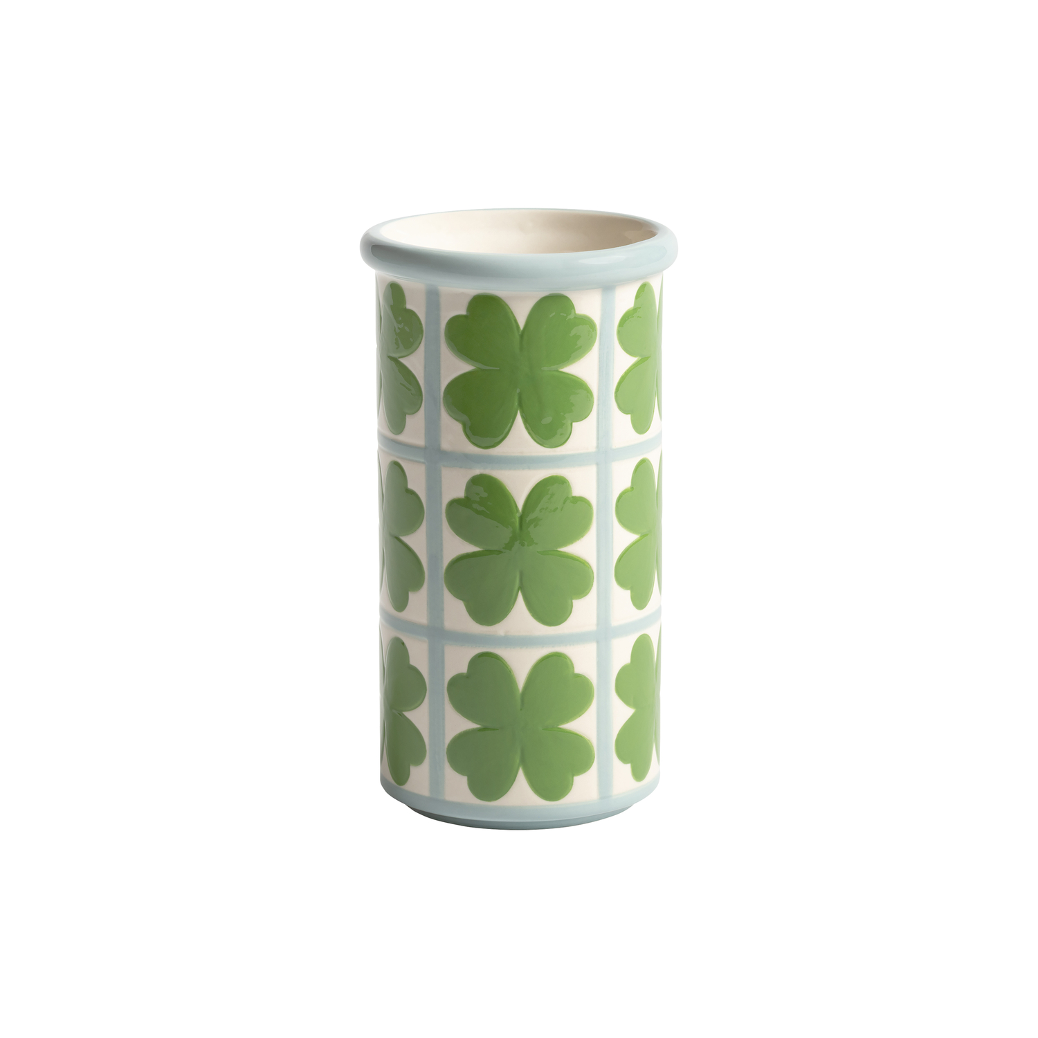 Klevering Green & - Vase Patch - Enamelled Sandstone